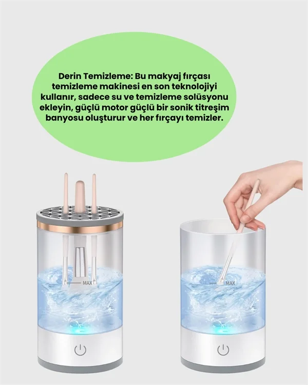 Sonik Titreşimli Fırça Temizleme Makinesi