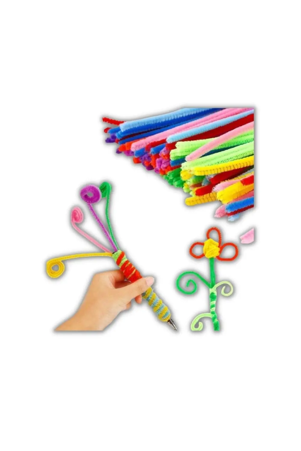 Şönil Renkli 30 Cm 25'li 1 Paket 30 cm Renkli Şönil 25 li 1 Paket