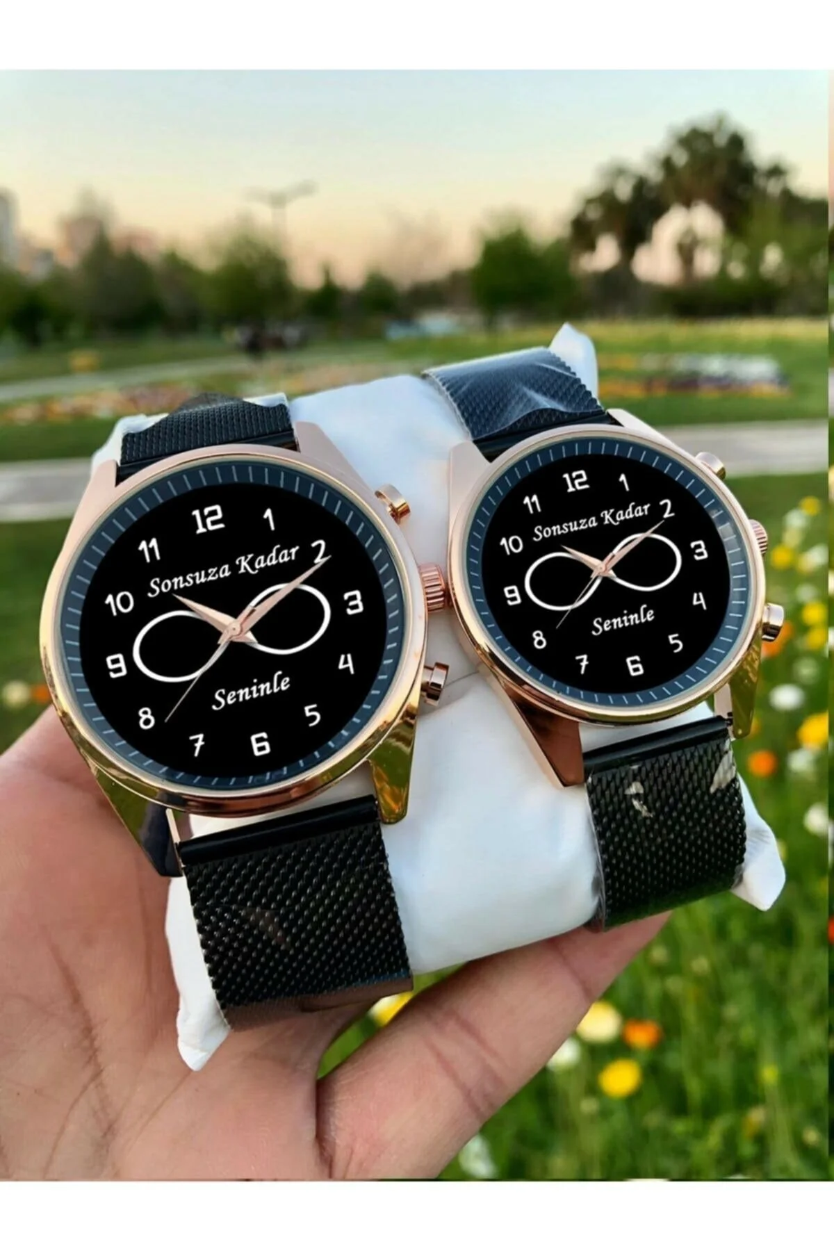 Sonsuza Kadar Seninle Yazılı Sevgili Saati
