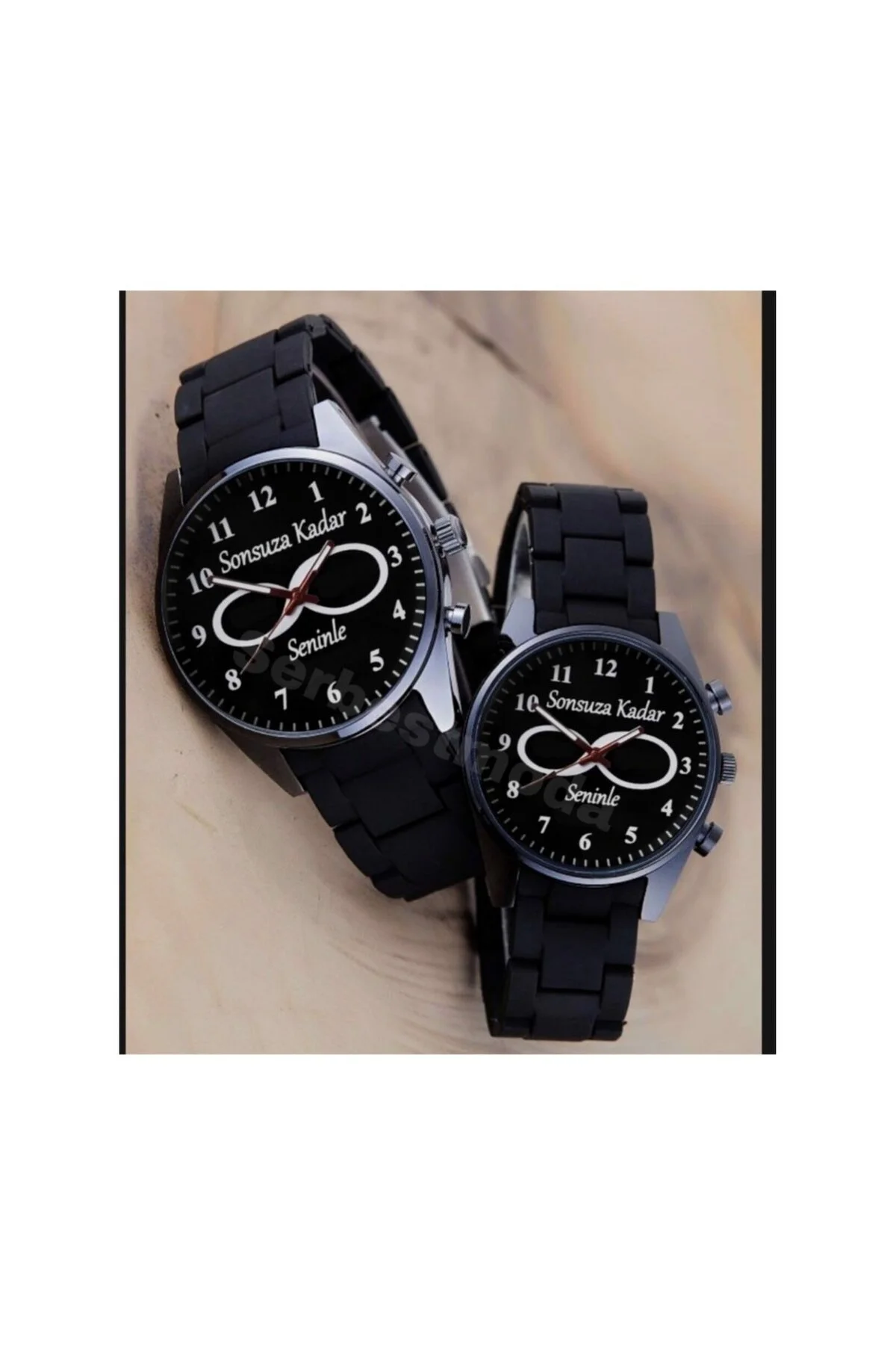 - Sonsuza Kadar Seninle Yazılı Sevgili Saatleri  Sevgiliye Hediye