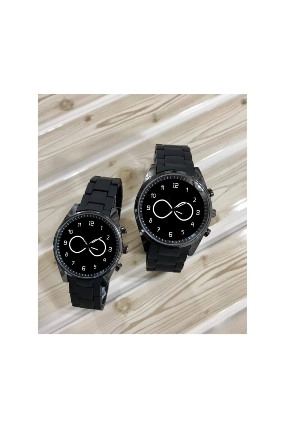 Sonsuzluk Çift Kol Saatleri Bay Bayan Sevgililer Günü Kol Saatler