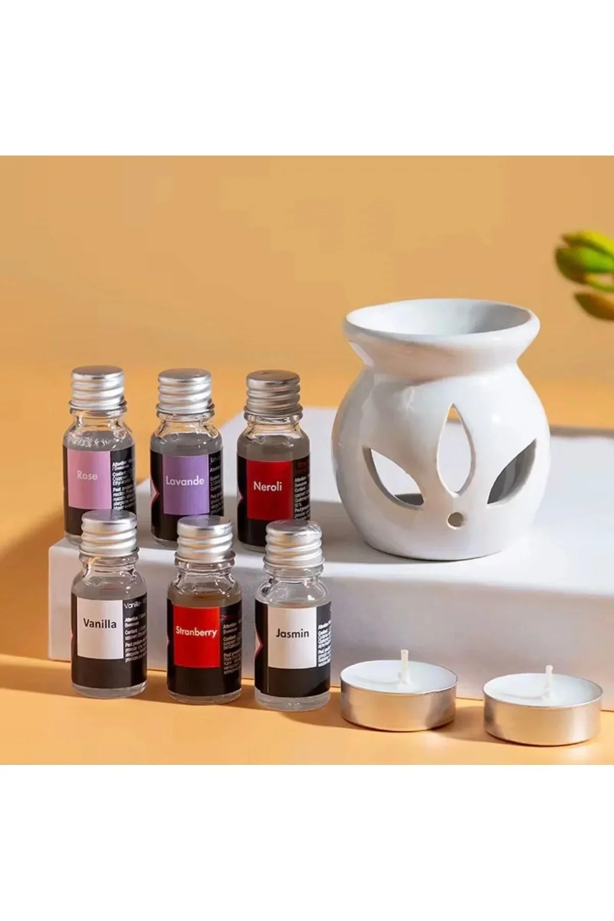 Sonx 3 lü Aromaterapi Uçucu Yağ Seti ve Serak Buhurdanlık - Rahatlatıcı Oda Kokusu & Spa Deneyi Sonx 3 lü Aromaterapi Uçucu Yağ Seti ve Serak Buhurdanlık - Rahatlatıcı Oda Kokusu & Spa Deneyi