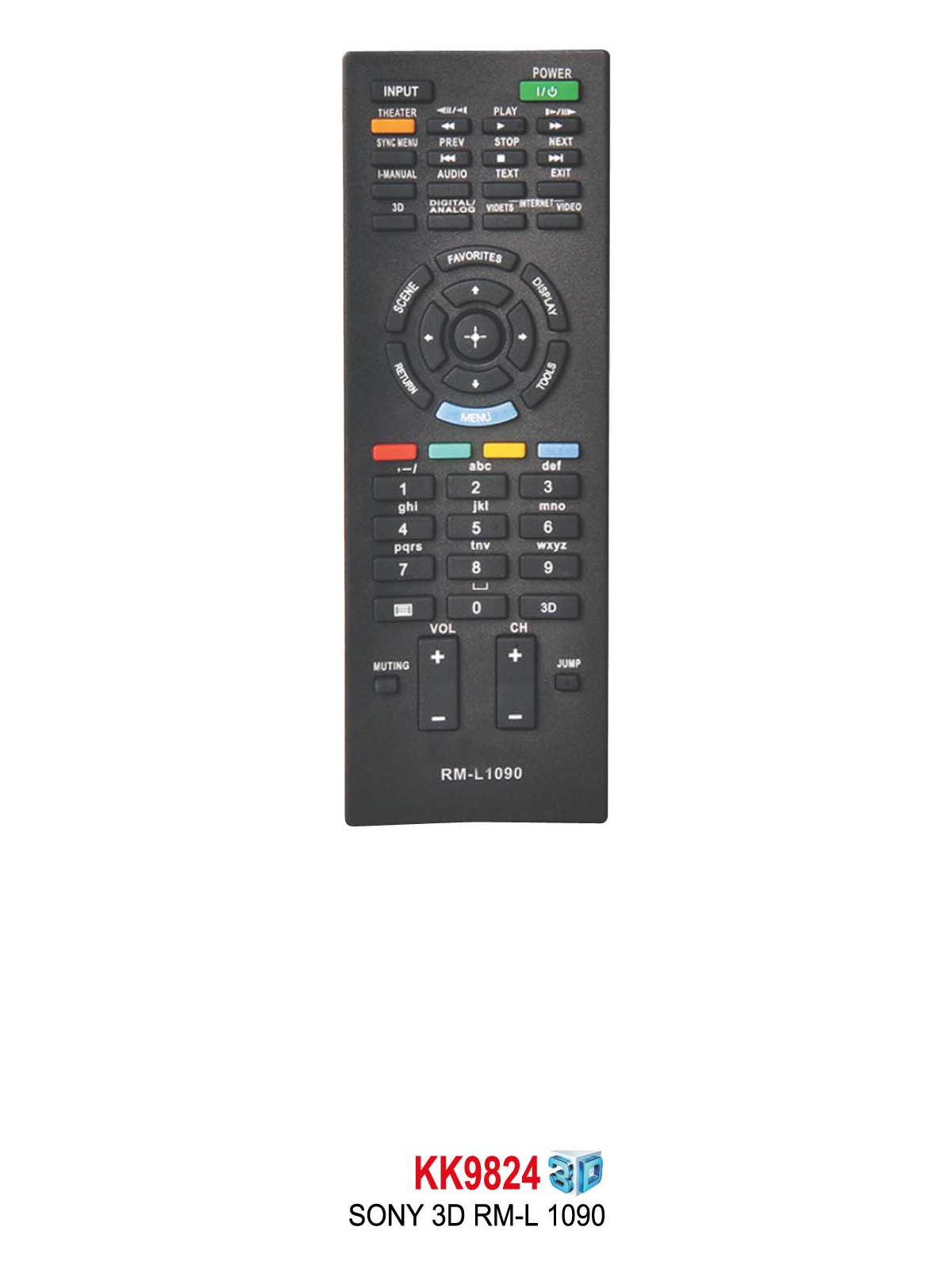 SONY 3D RM-L 1090 lcd KUMANDA SONY 3D RM-L 1090 lcd KUMANDA