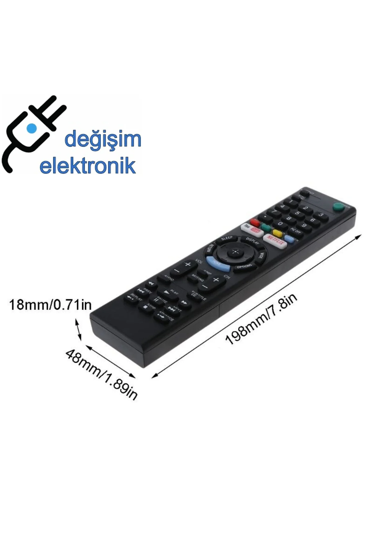 Sony 75Xh8096 Uyumlu Android Tv Kumandası