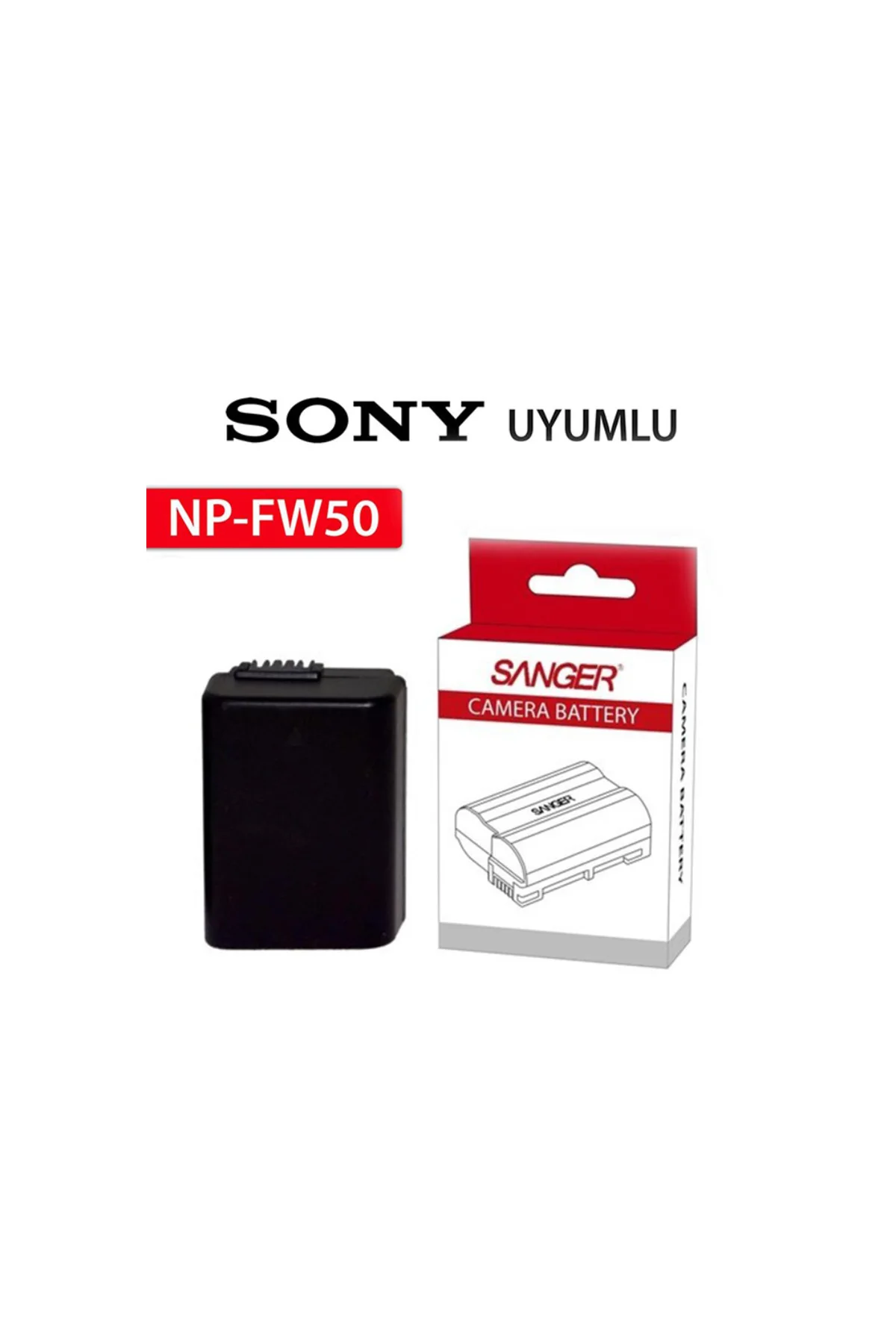 Sony A6200 Uyumlu SANGER ,Fotoğraf Makinesi Bataryası