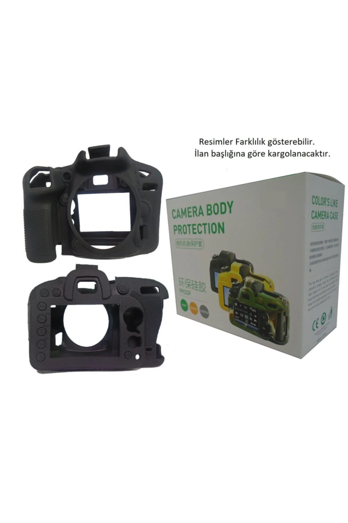 Sony A6500 Dslr Için Koruyucu Slikon Kılıflar