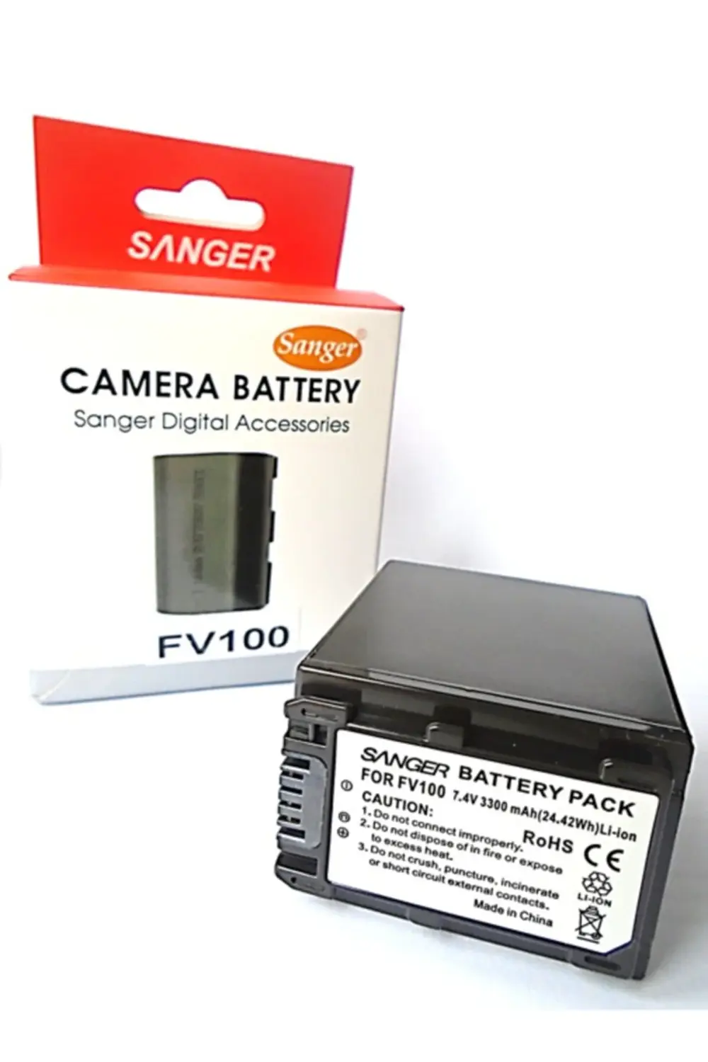 Sony Kameralar Için Fv100 Batarya, Kalın Pil