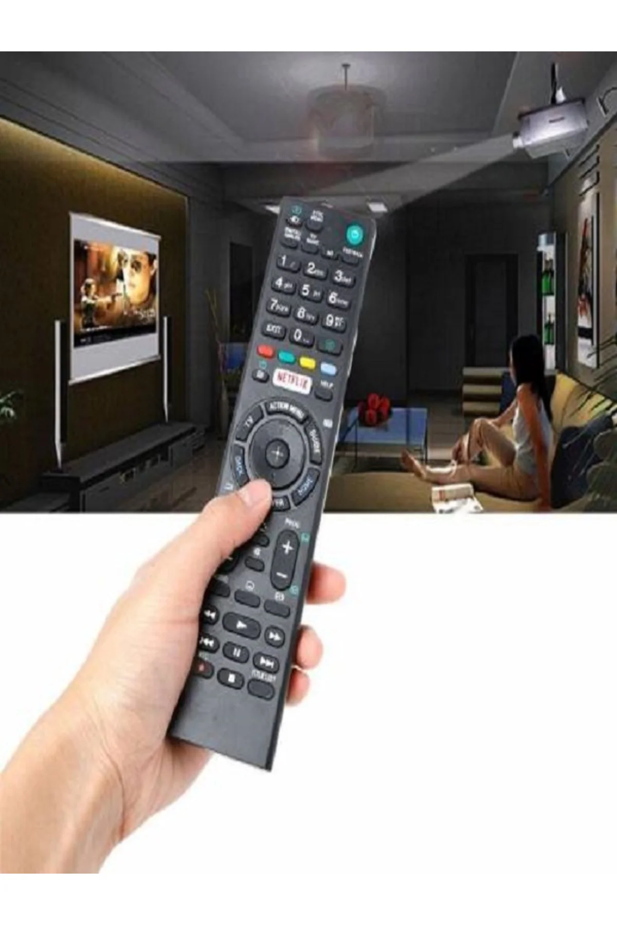 Sony KD-43X8305C Smart Led Tv Kumandası