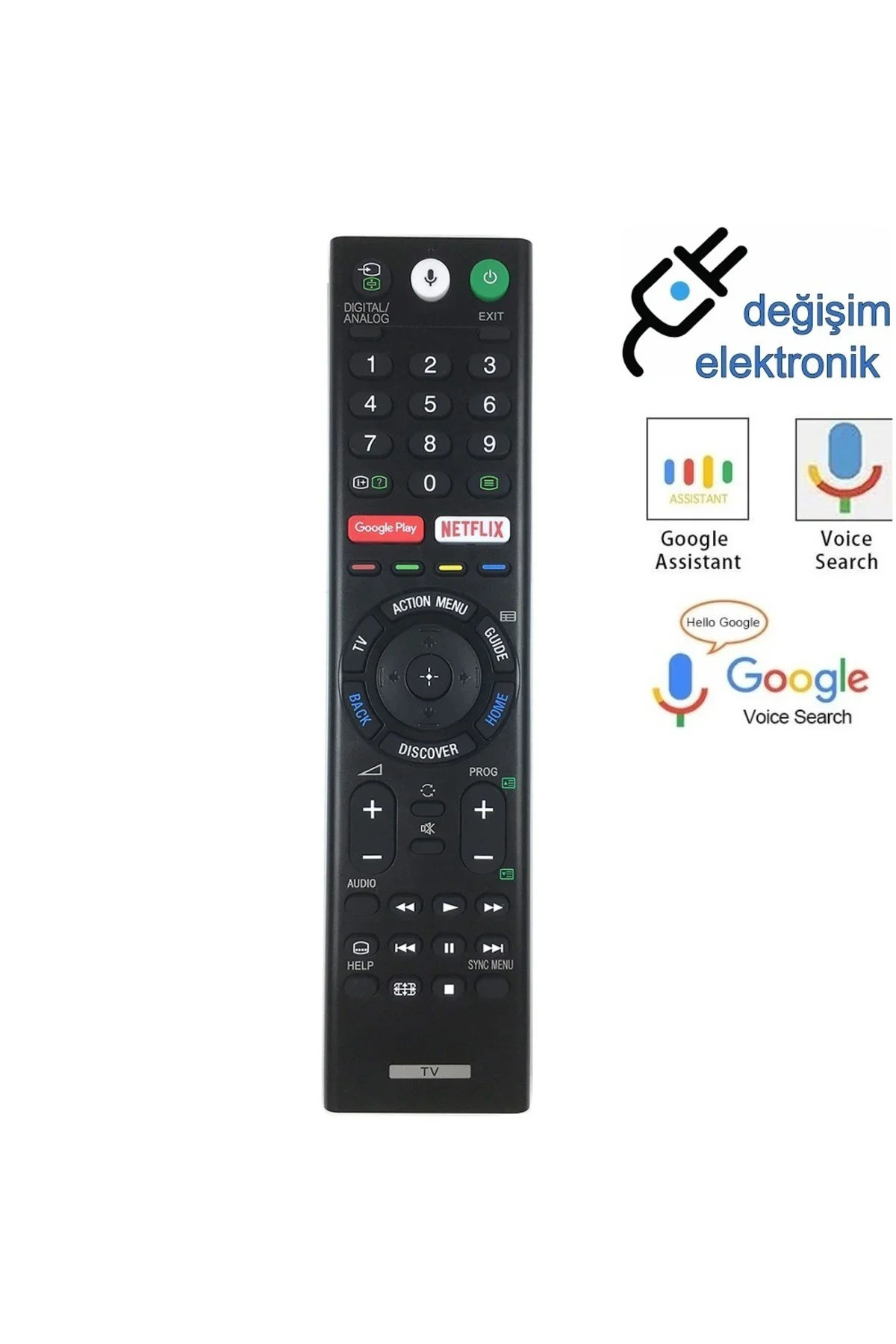 Sony Kd-55ag8 Android Tv Kumandası Sony Kd-55ag8 Android Tv Kumandası