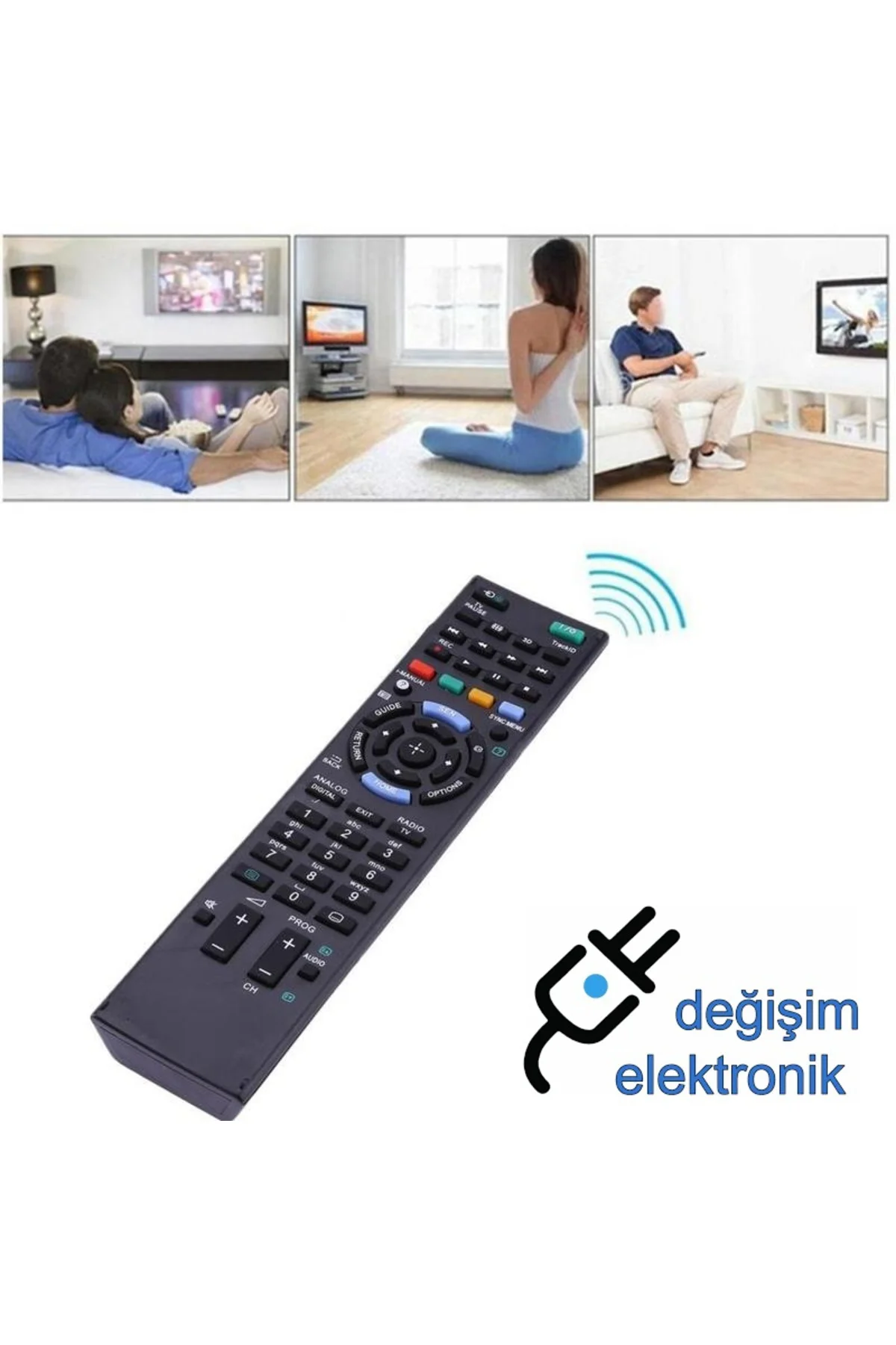 Sony Kdl-22Bx321 Lcd Led Tv Kumandası