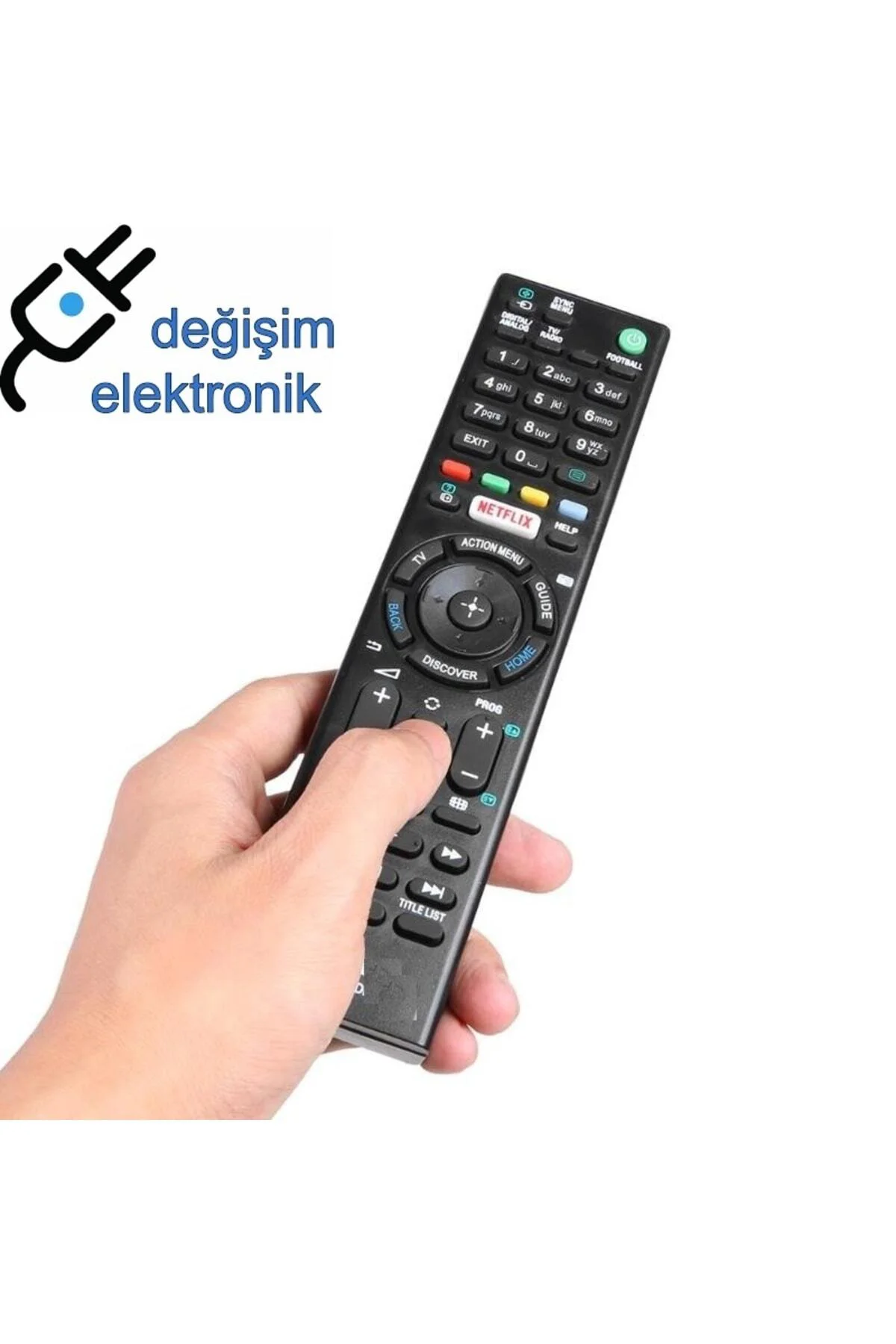 Sony Kdl-75w855 Uyumlu Smart Led Tv Kumandası
