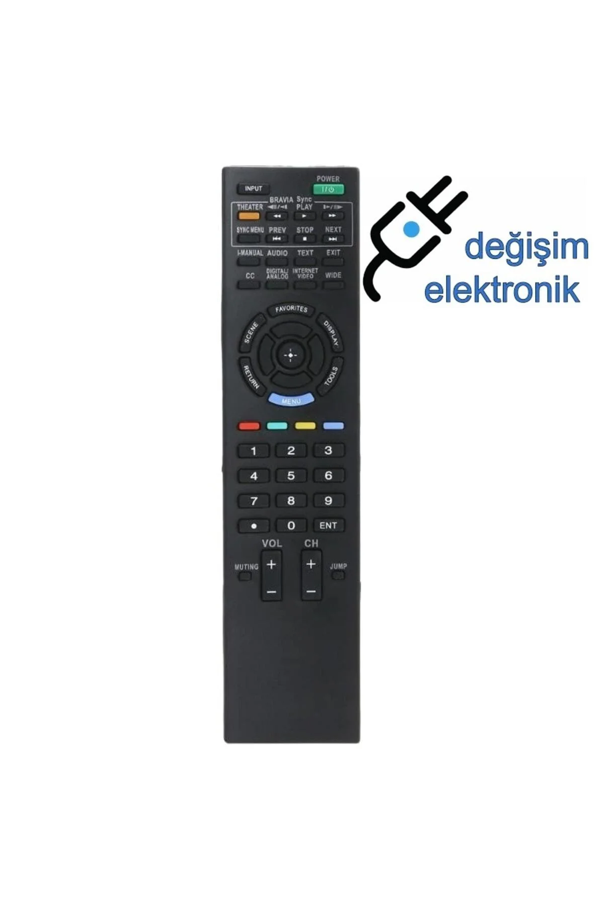 Sony Rm-ea006 Uyumlu Lcd Led Tv Kumandası Sony Rm-ea006 Uyumlu Lcd Led Tv Kumandası