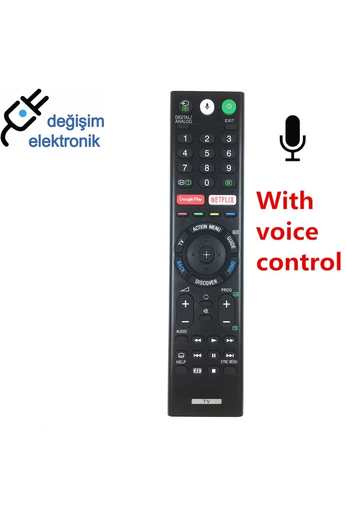 Sony Rmf-tx301e Android Tv Kumandası