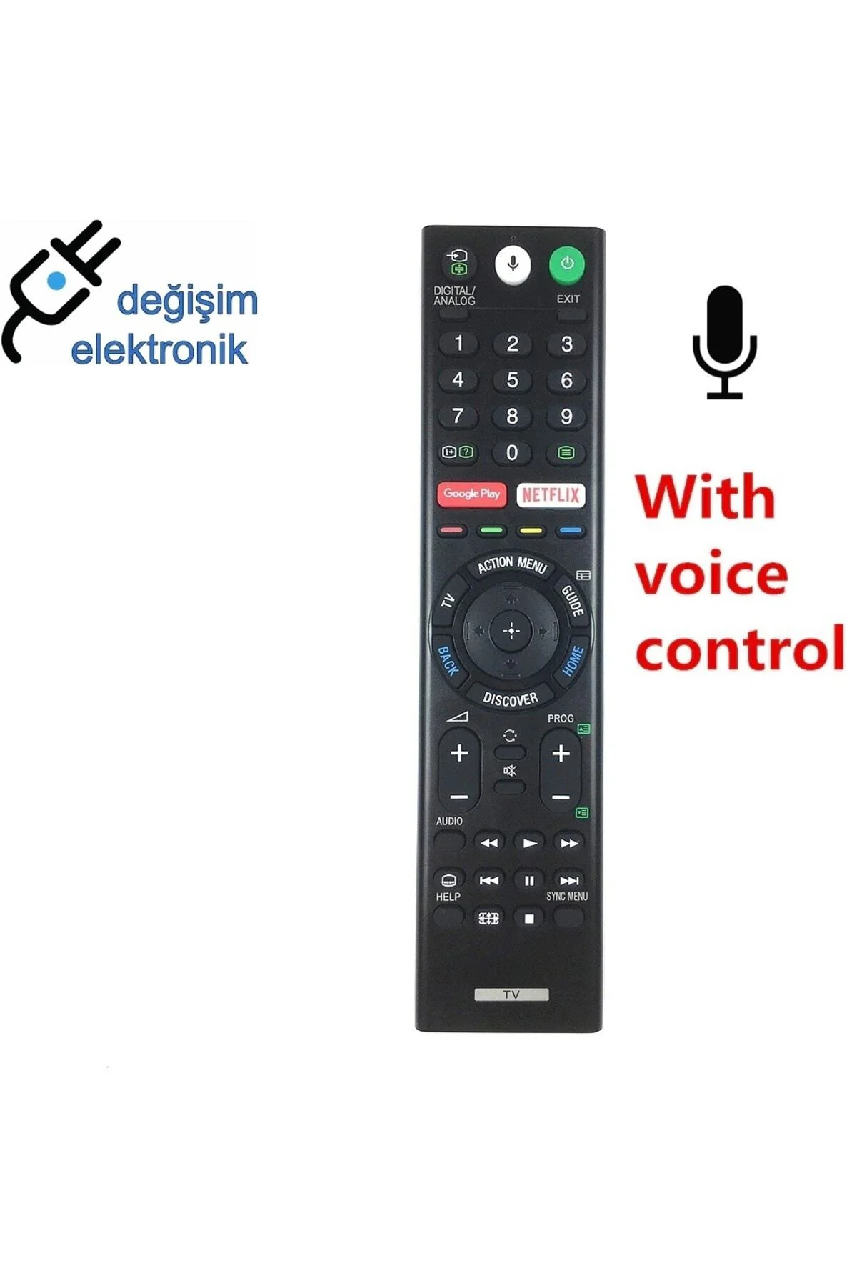 Sony Rmf-tx311e Android Led Tv Orjinal Kumandası Ses Komutlu Uyumlu Sony Rmf-tx311e Android Led Tv Orjinal Kumandası Ses Komutlu Uyumlu