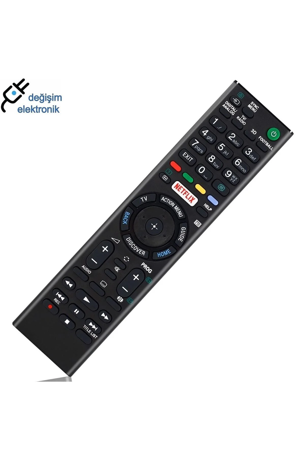 Sony Rmt-tx200e Uyumlu Smart Led Tv Kumandası
