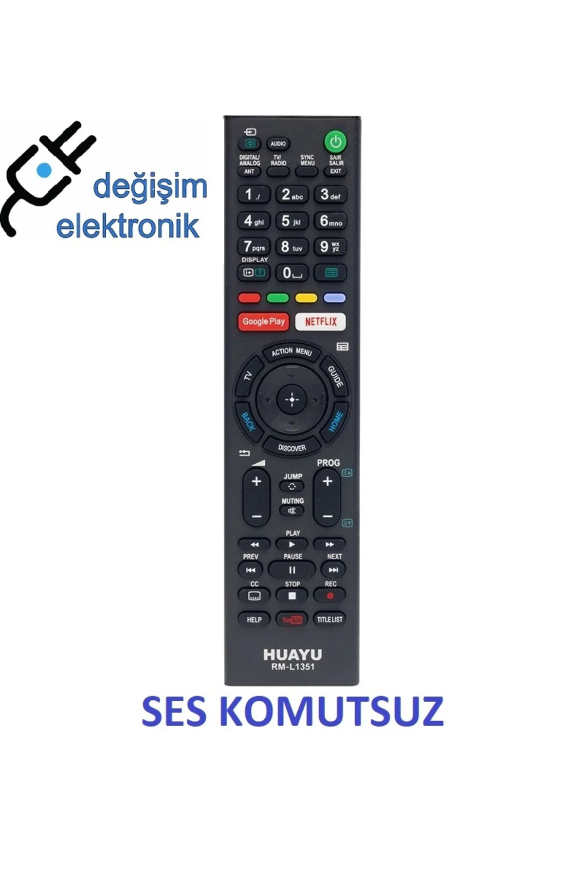 Sony Uyumlu 49Xh8596 4K Smart Led Tv Kumandası