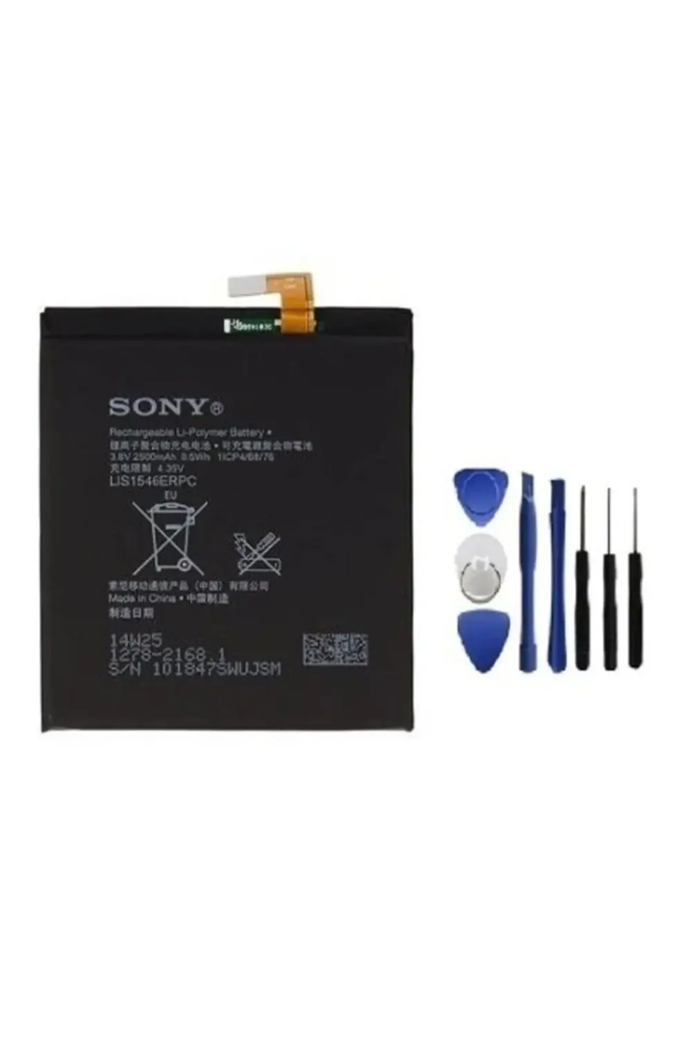 Sony Xperia C3 - T3 Uyumlu Pil Batarya Lis1546erpc ve Tamir Seti