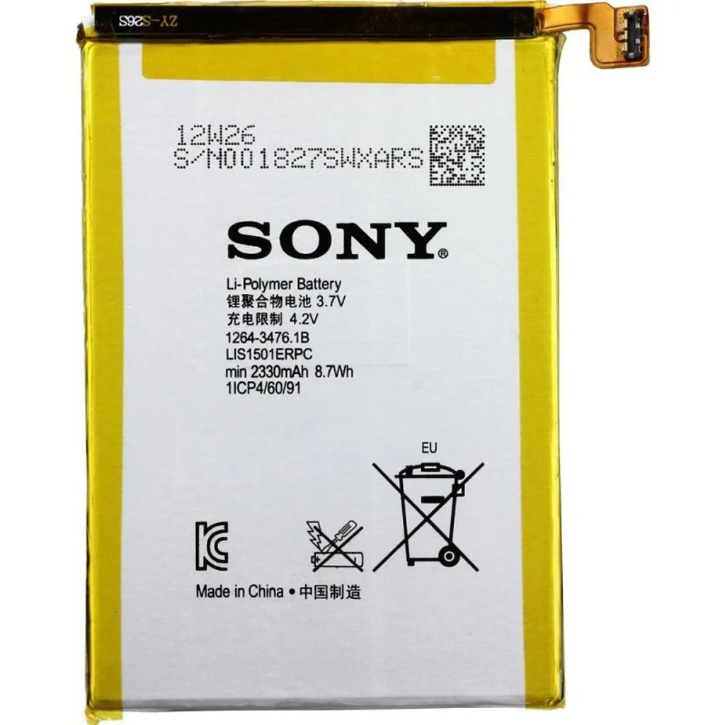 Sony Xperia X Zl Lis1501Erpc Batarya Pil ve Tamir Seti