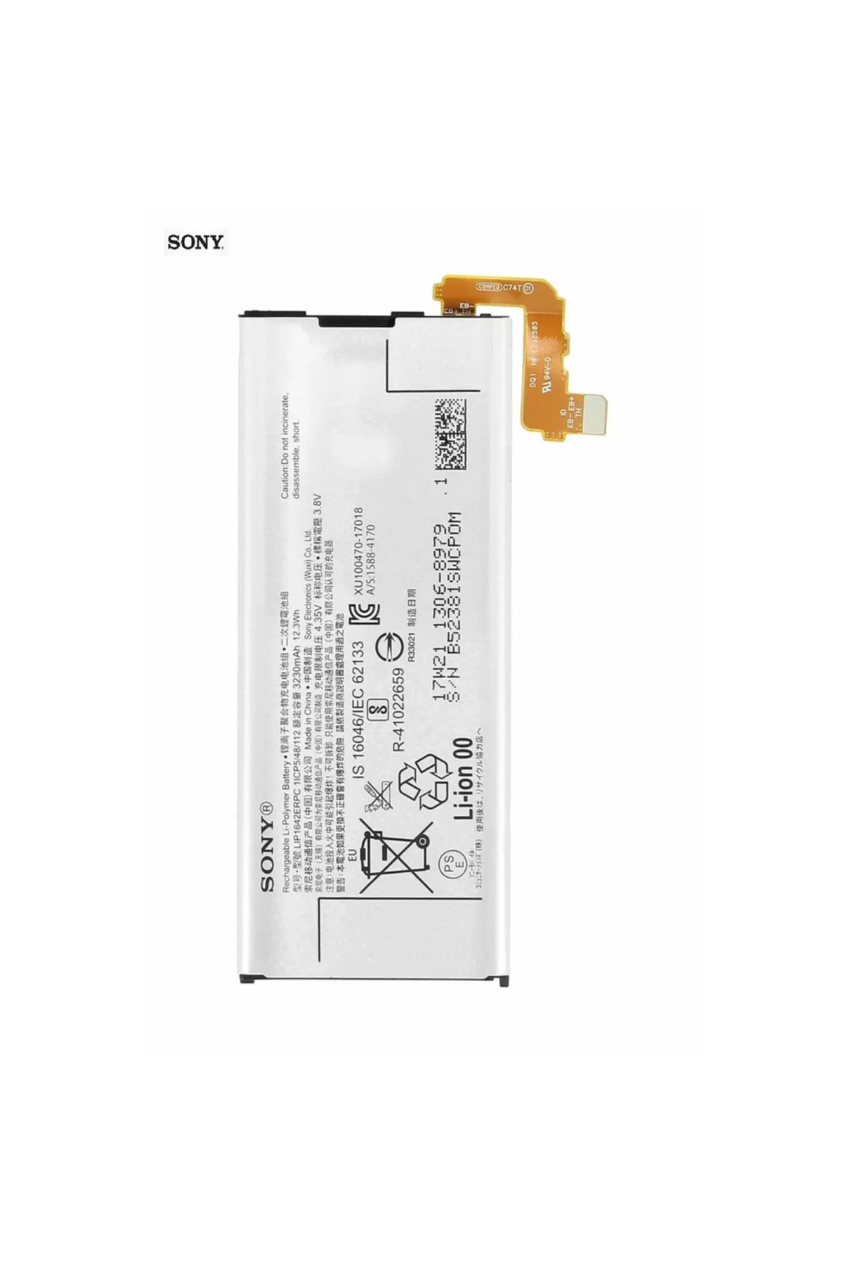 Sony Xperia Xz Premium Uyumlu Pil Batarya Lıp1642Erpc G8141-42