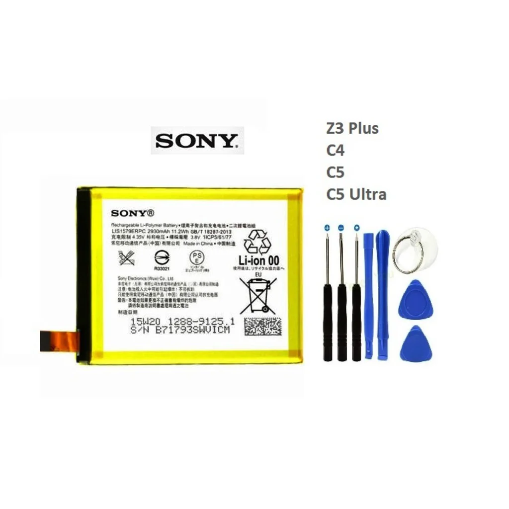 Sony Xperia Z3+Plus Z4 C5 Lıs1579Erpc Batarya Pil ve Tamir Seti