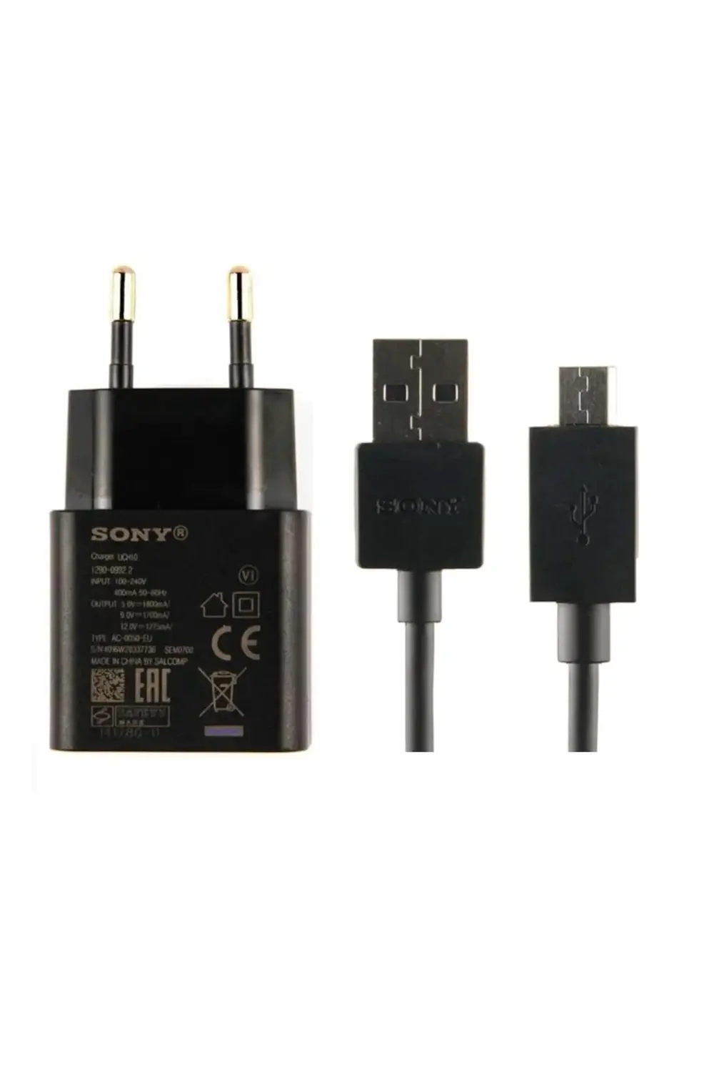 Sony Xperia Z5 E6603 Şarj Aleti Ve Data Kablosu Uch10 Micro Usb