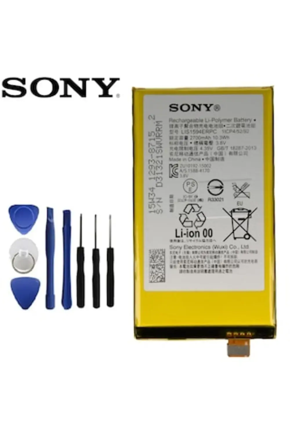 Sony Xperia Z5 Mini Compact Pil Batarya ve Tamir Seti
