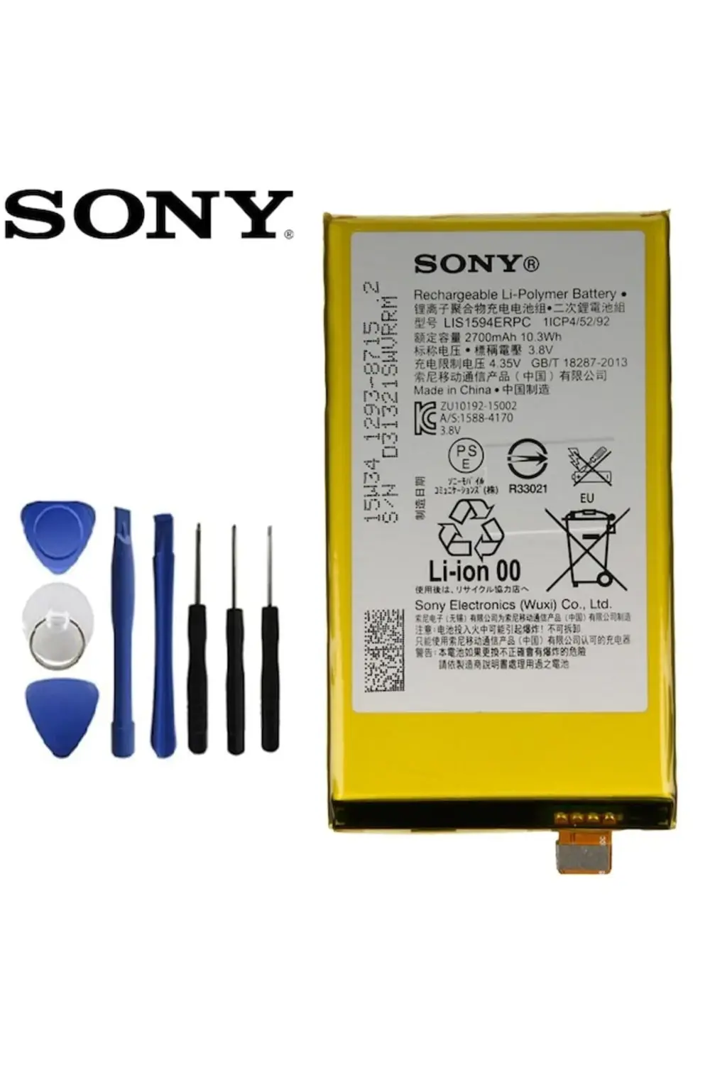 Sony Xperia Z5 Mini Compact Pil Batarya ve Tamir Seti