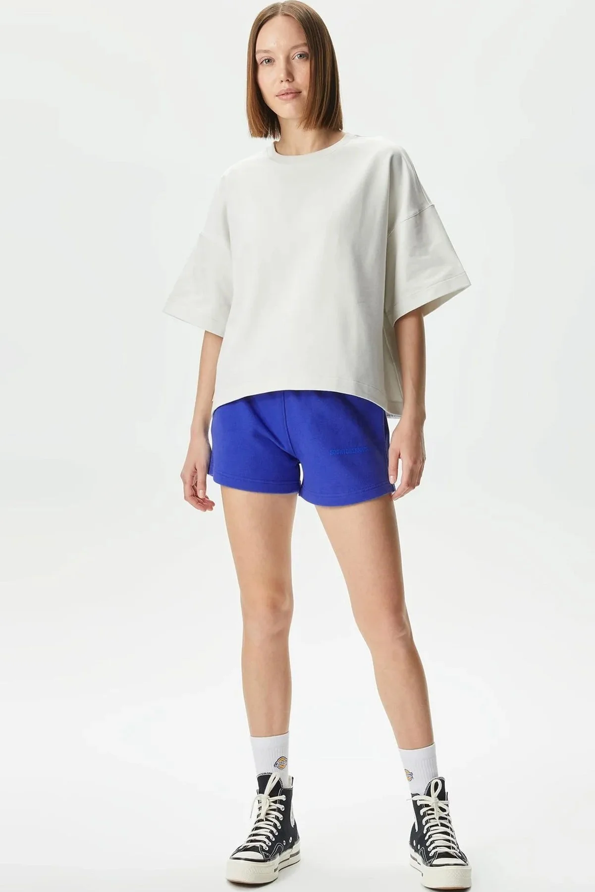 Soon To Be Announced Essentials Women's Short Kadın Pamuk Şort Sax Mavi Fiyatı, Yorumları ve Özellikleri