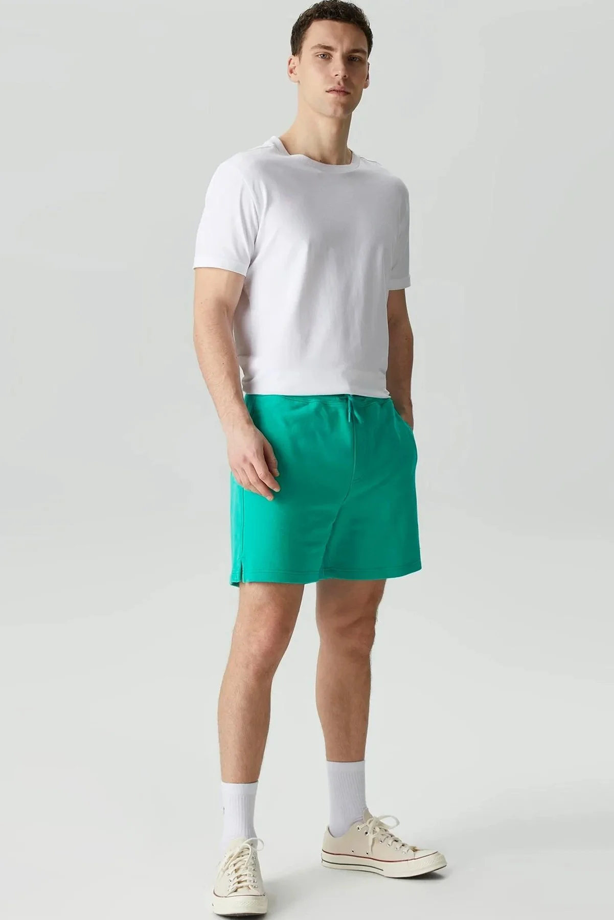 Soon To Be Announced Logo Classic Men's Short Erkek Pamuk Şort Yeşil Fiyatı, Yorumları ve Özellikleri