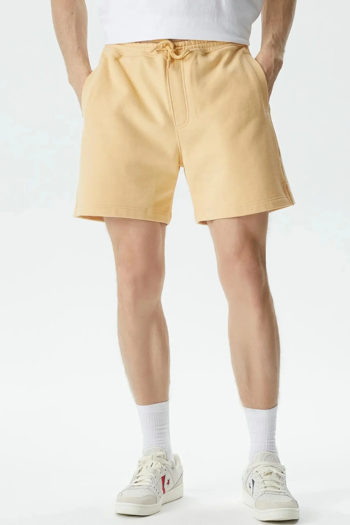 Soon To Be Announced Logo Classic Men's Short Erkek Pamuk Şort Sarı Fiyatı, Yorumları ve Özellikleri
