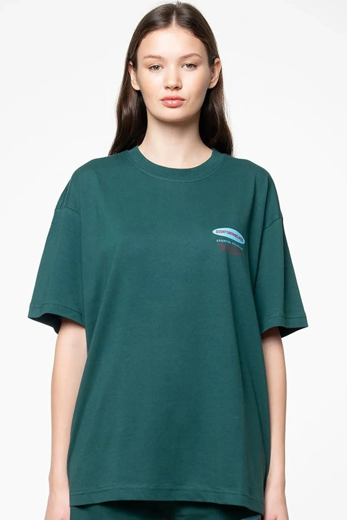 Soon To Be Announced Essentials Oversize Unisex T-shirt Unisex Pamuklu Oversize Tişört Yeşil Fiyatı, Yorumları ve Özellikleri
