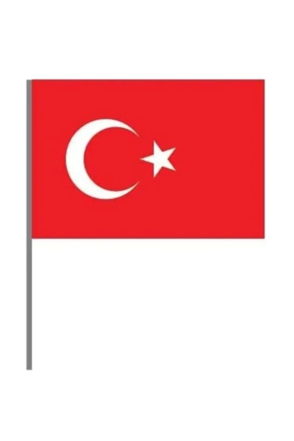 Sopalı Battal Boy Türk Bayrağı 50 Li