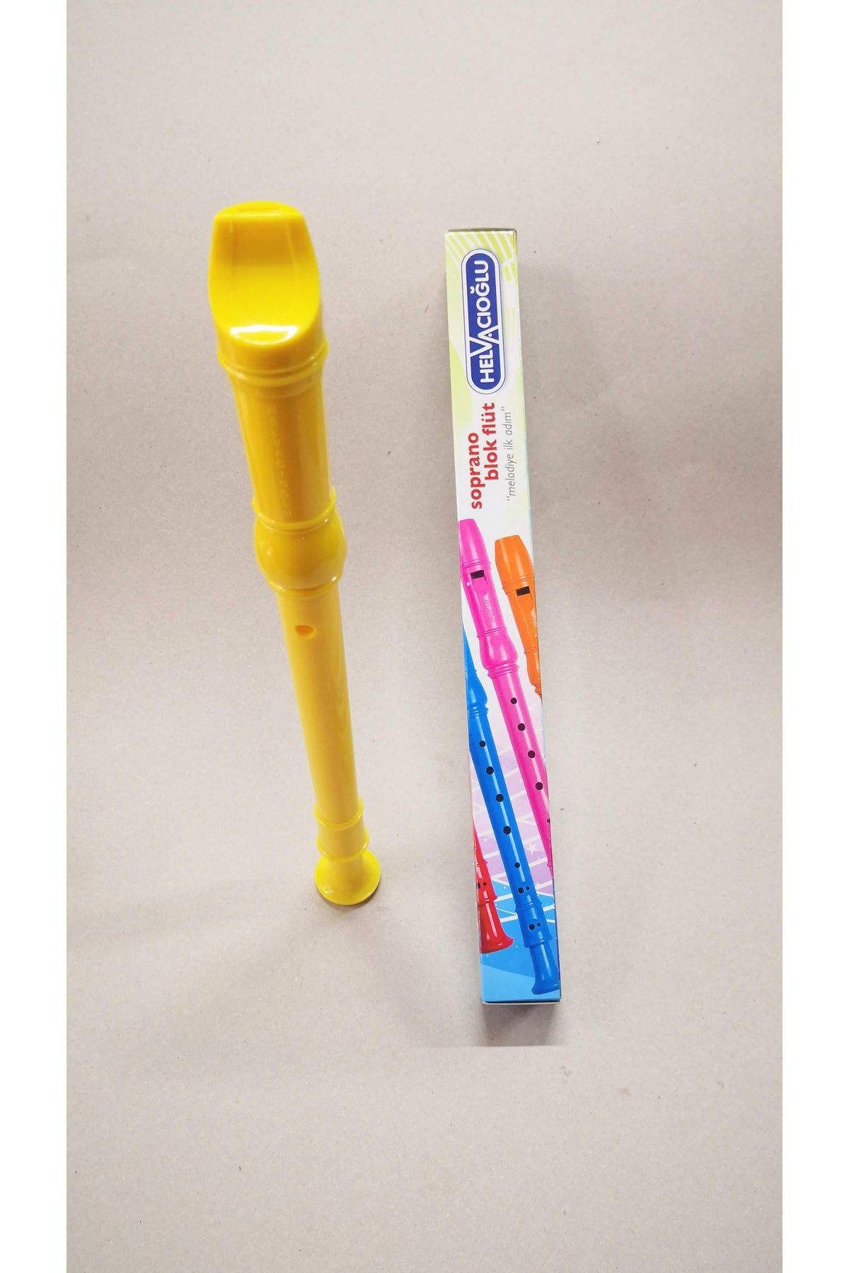 Helvacioğlu Soprano Blok Flüt Sari