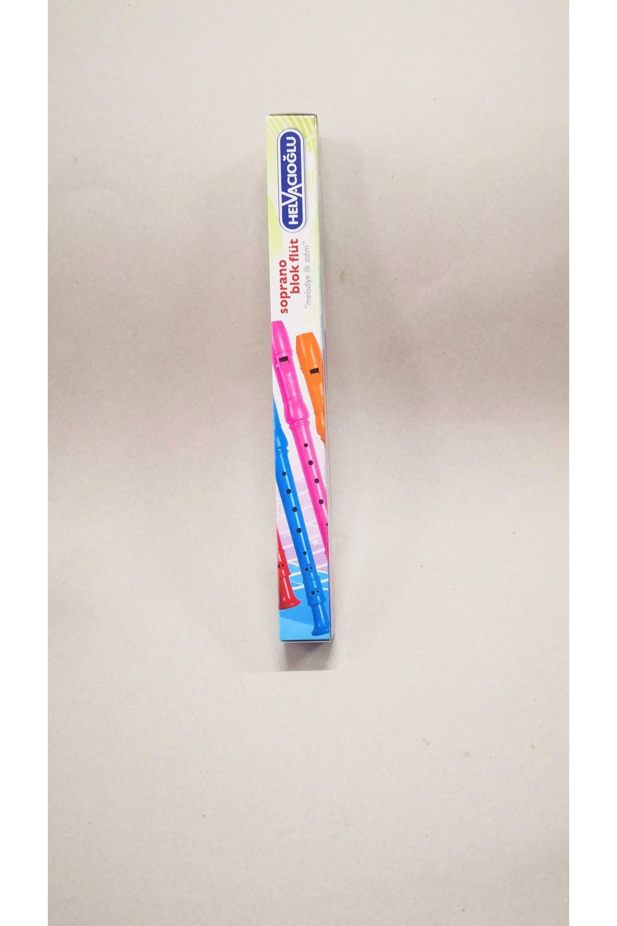 Helvacioğlu Soprano Blok Flüt Mavi