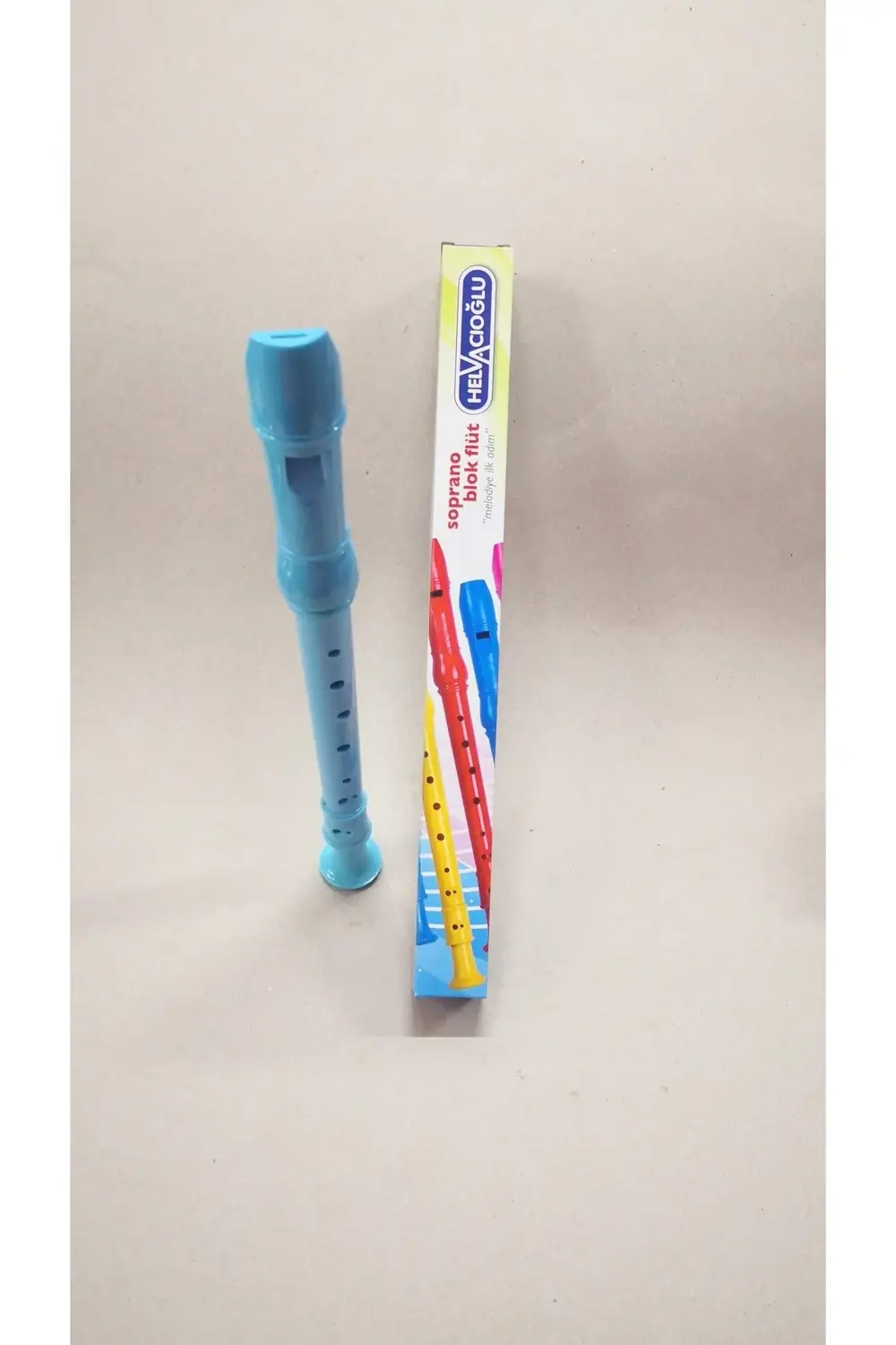 Soprano Blok Flüt Mavi