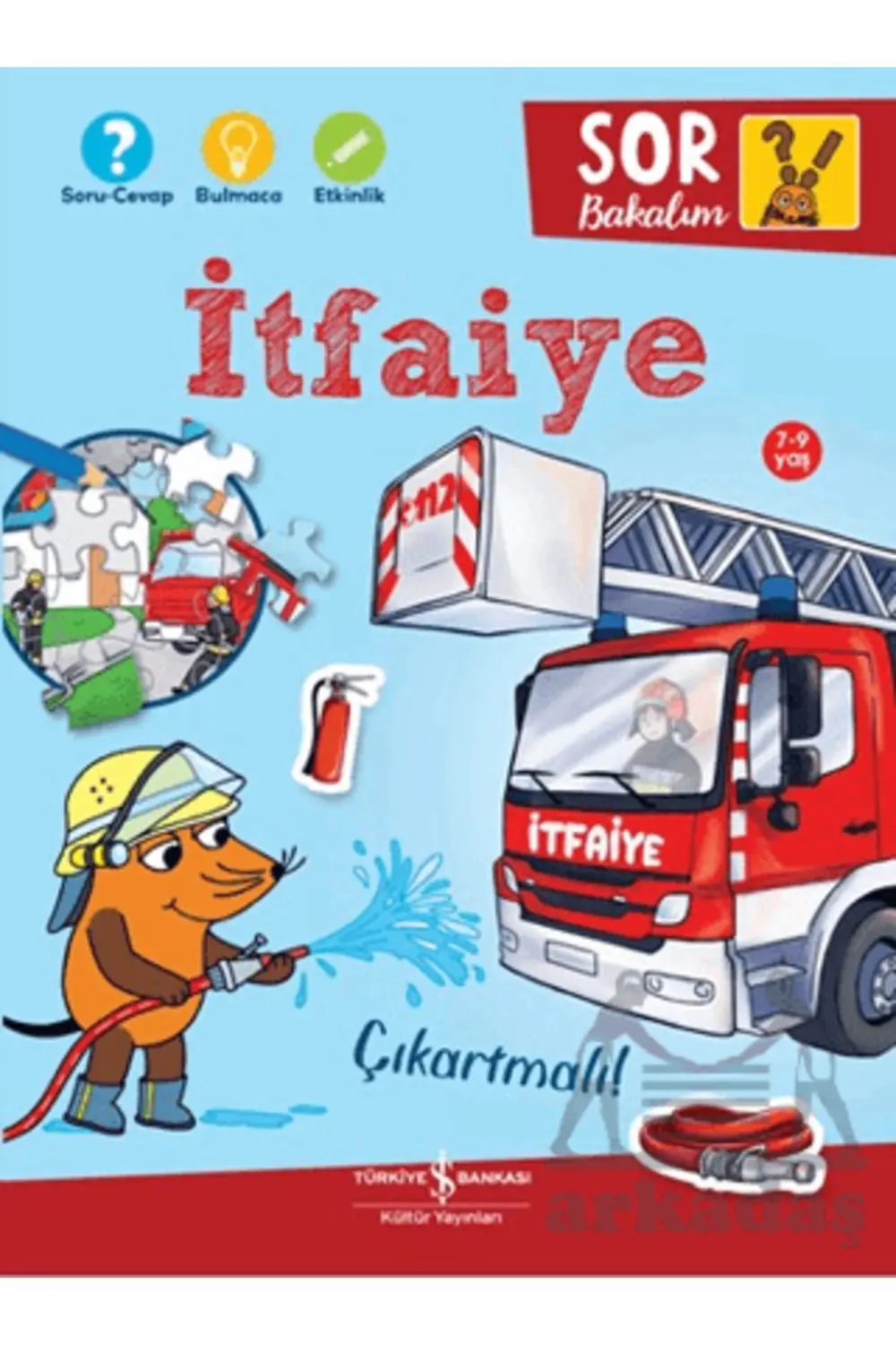 Sor Bakalım - İtfaiye - Çıkartmalı Kitap