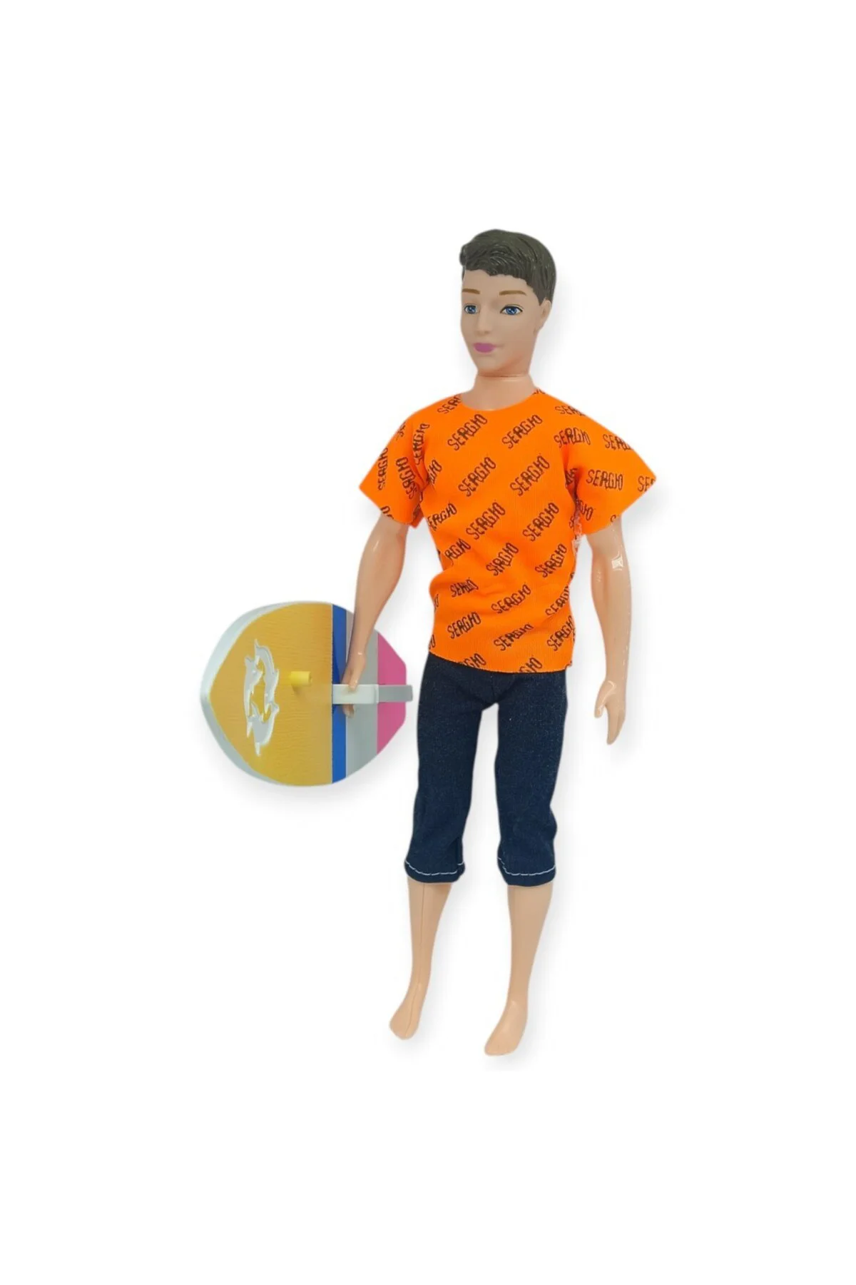 Sörfçü Bebek Sergio Sörf Tahtalı - Turuncu (Lisinya)