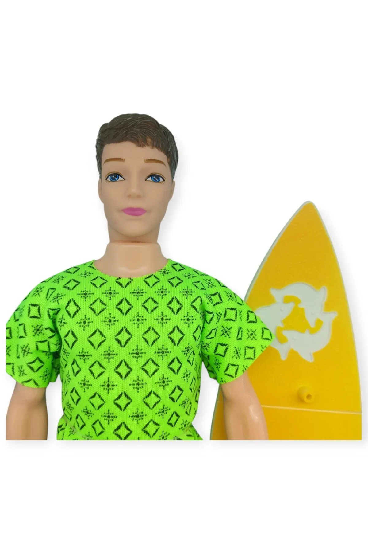 Sörfçü Bebek Sergio Sörf Tahtalı - Yeşil (Lisinya)