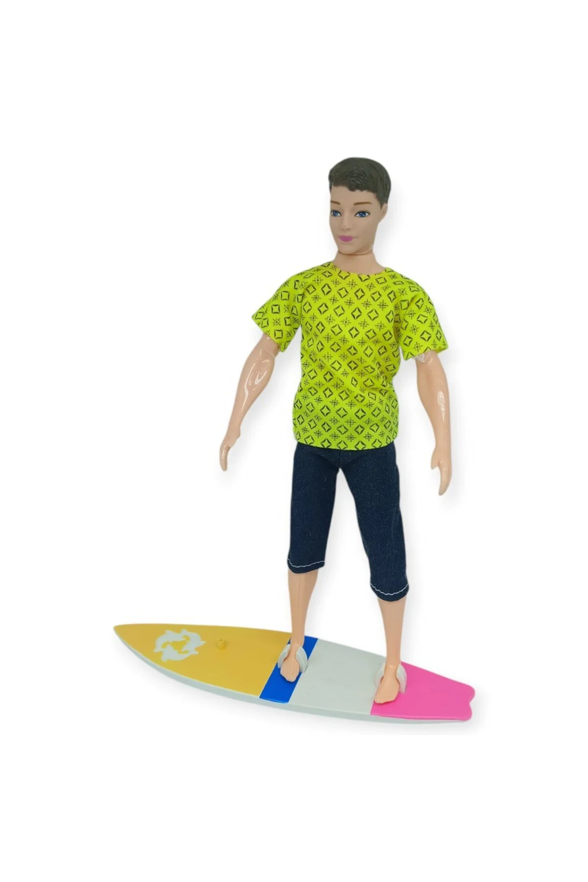 Sörfçü Bebek Sergio Sörf Tahtalı - Sarı (Lisinya)