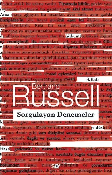 Sorgulayan Denemeler Fiyatı, Yorumları ve Özellikleri