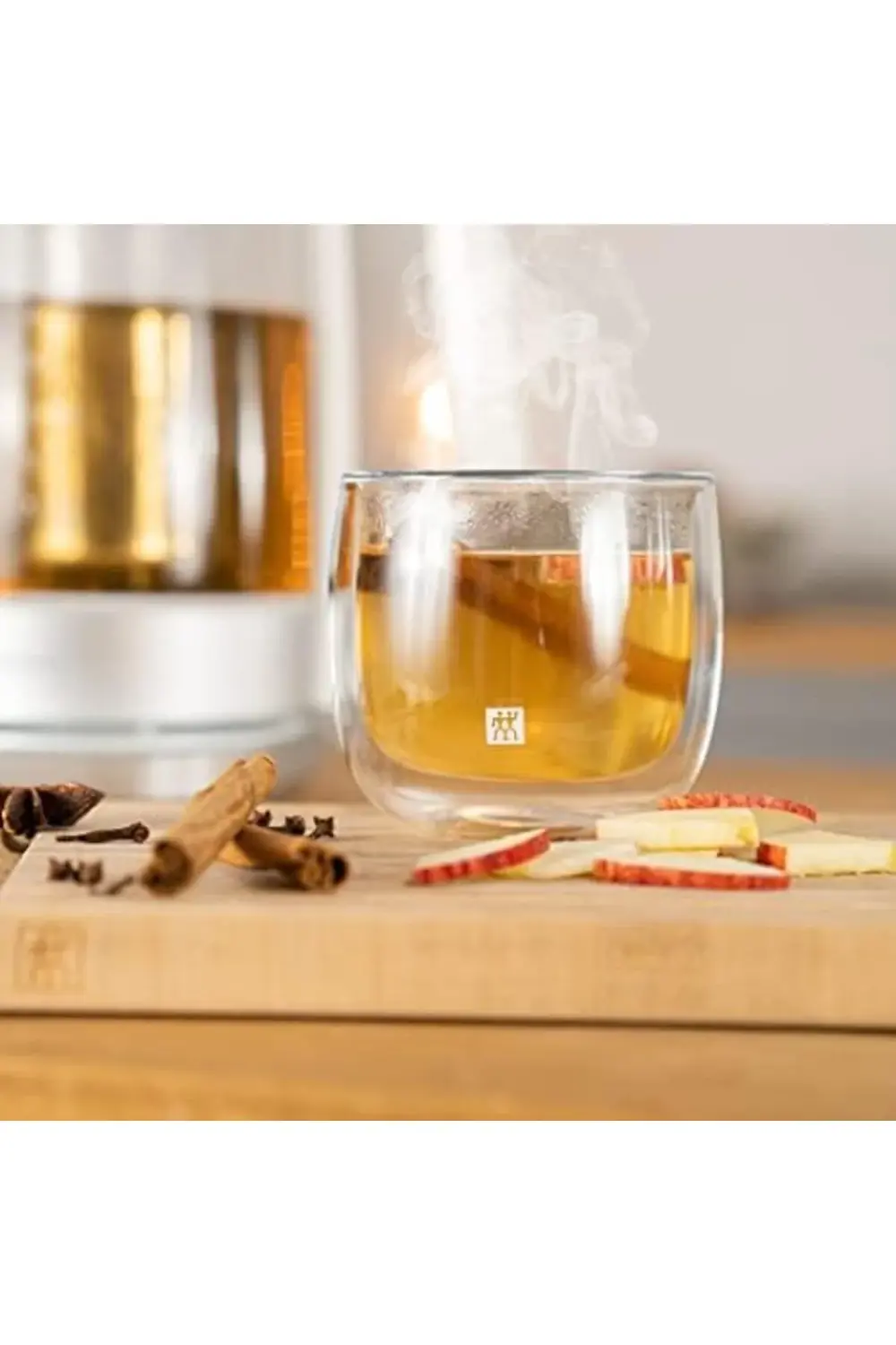 Sorrento Çift Camlı 2'li Çay Bardağı Seti, Şeffaf, 240 ml 1178227