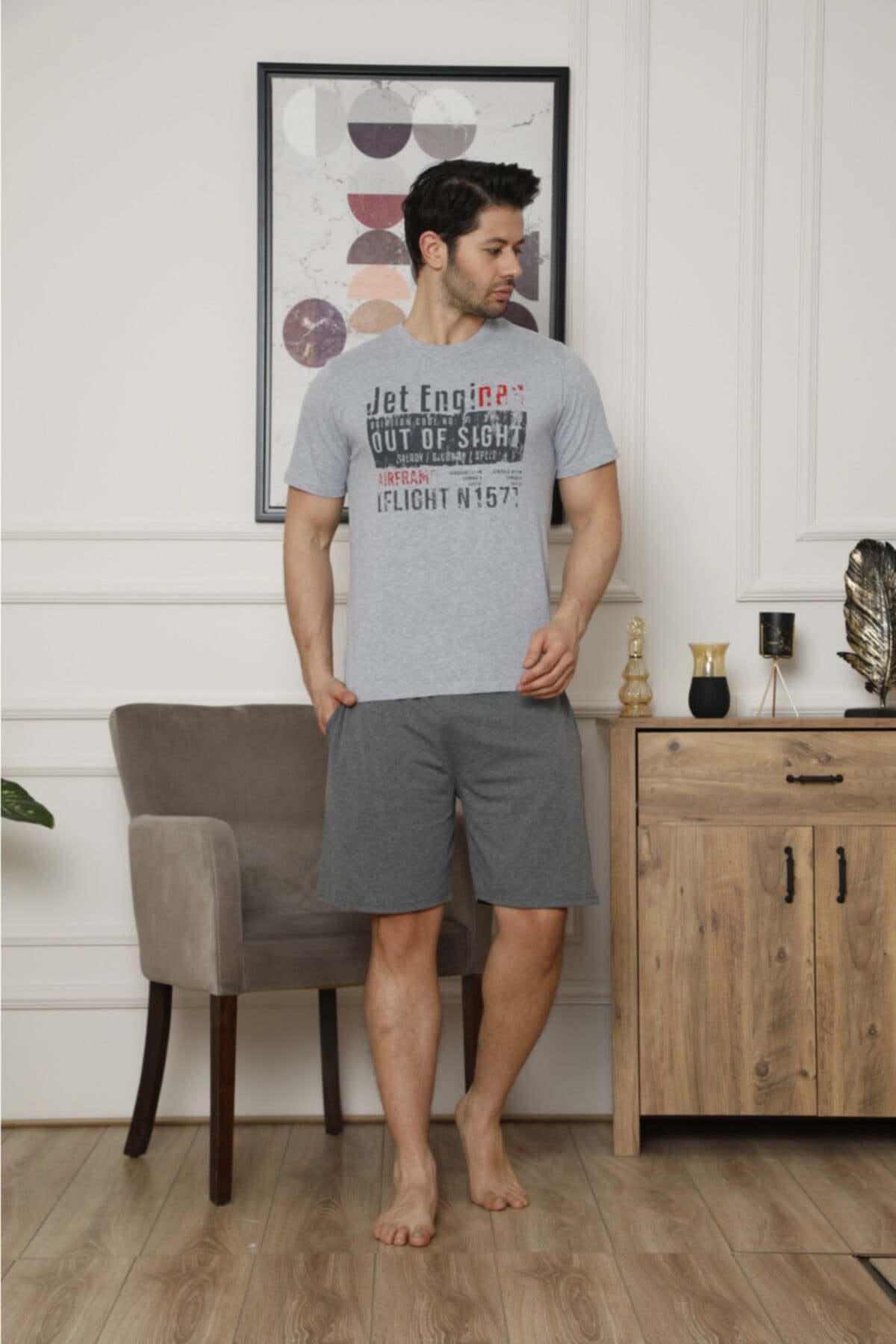 Şortlu Pijama Takım