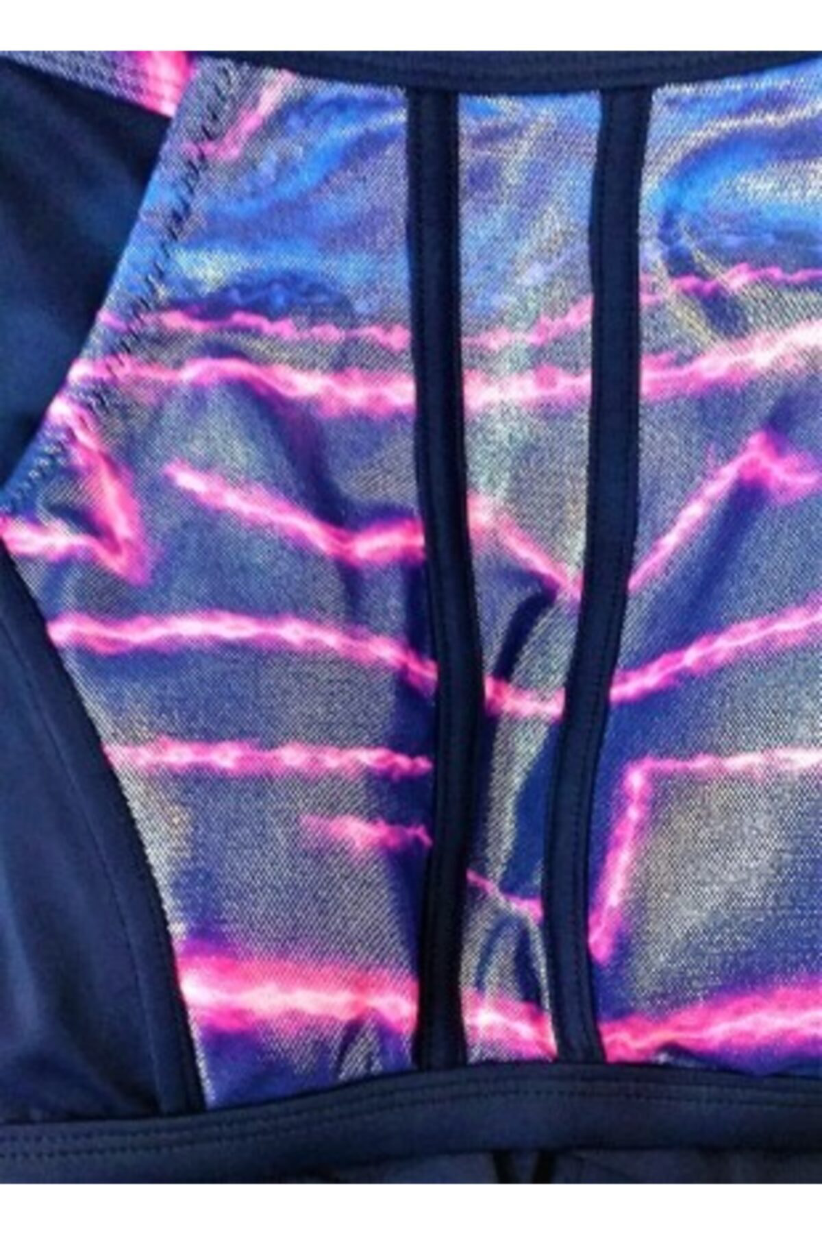 Sunsurf Şortlu Yüzücü Bikini Takimi Lacivert