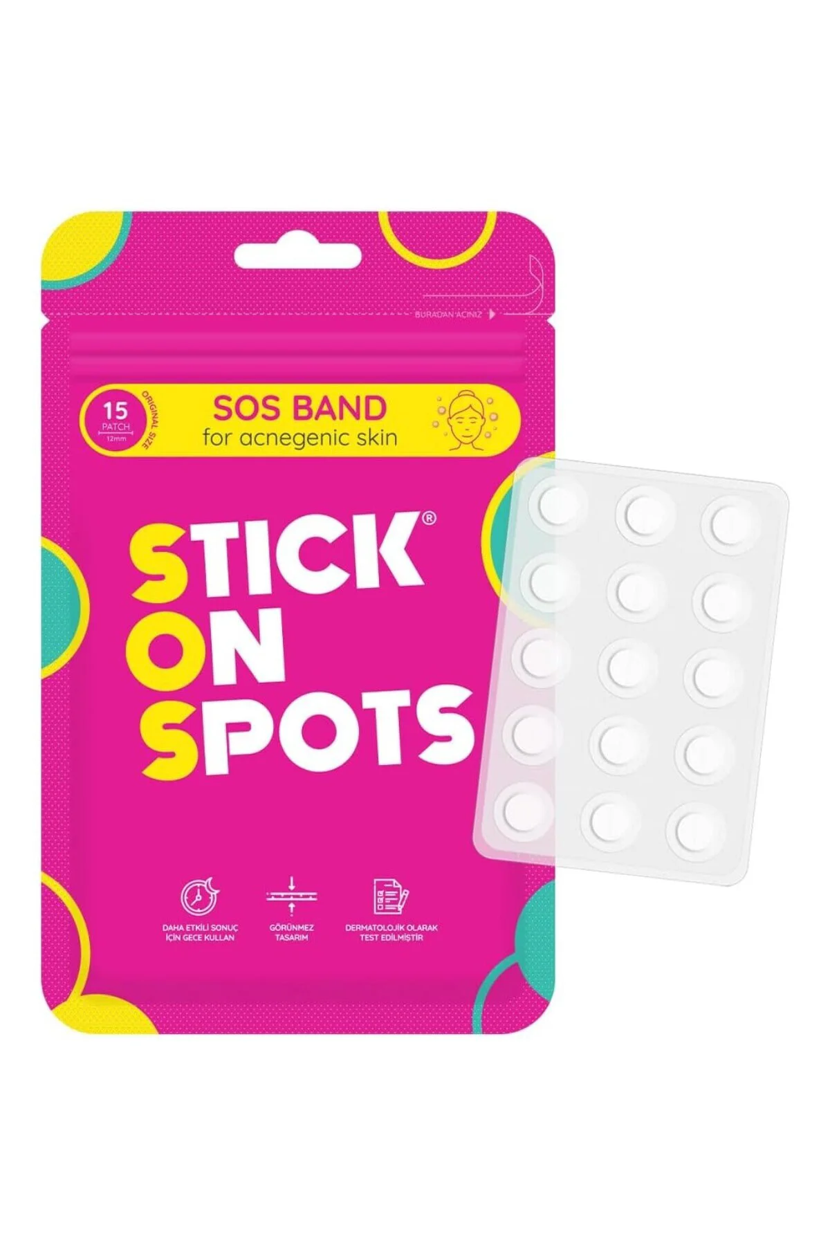 SOS Band /Akne Bandı 15 Parça