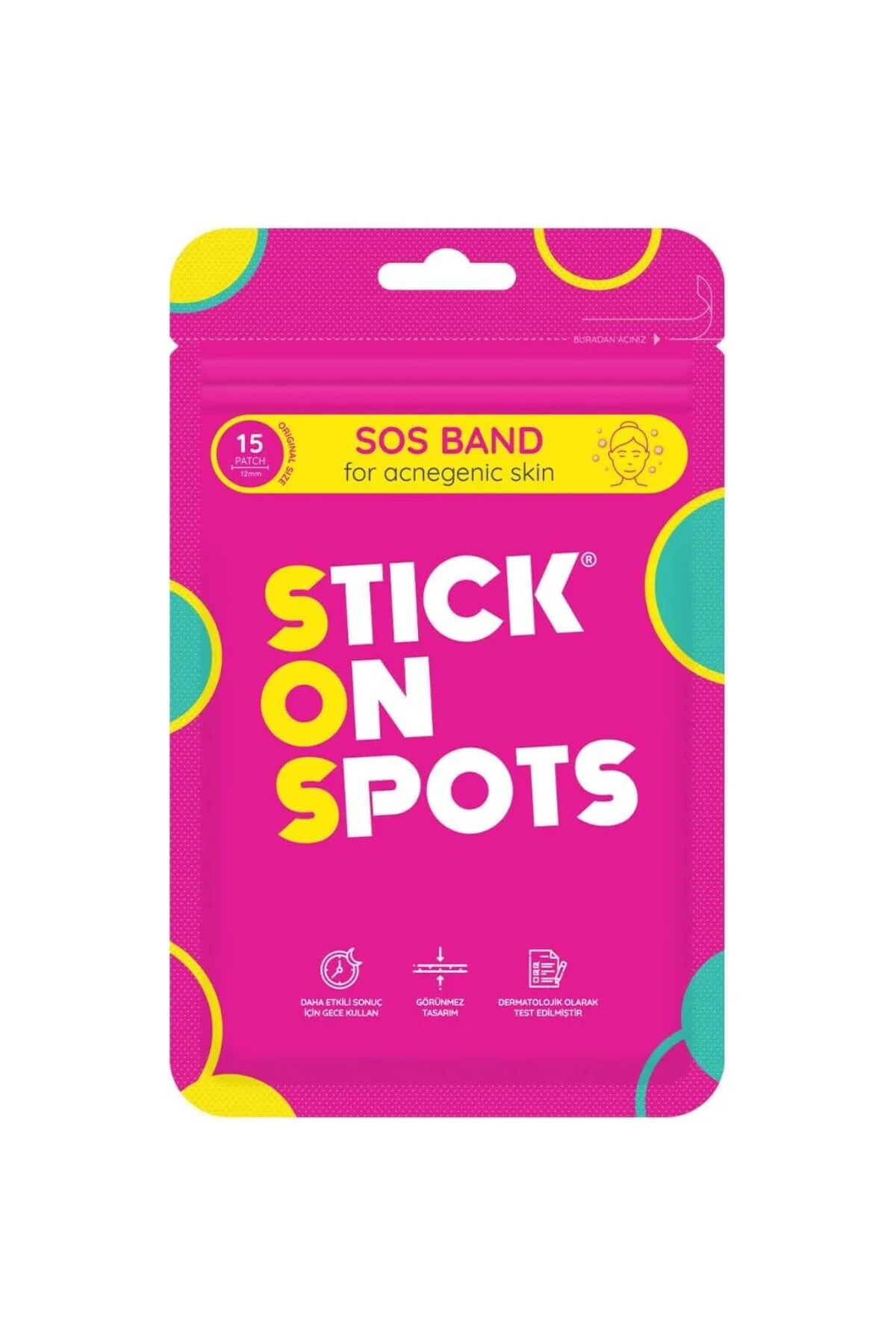 SOS Band /Akne Bandı 15 Parça