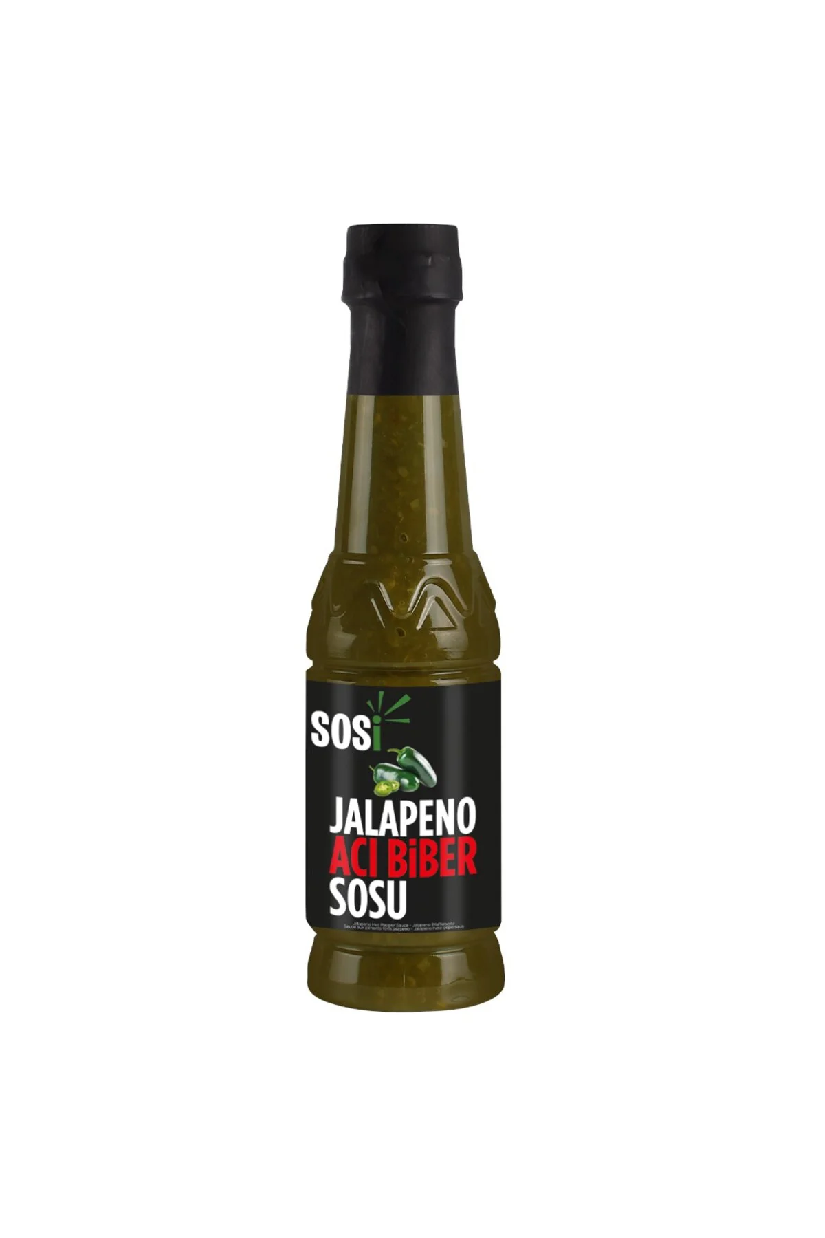 SOSİ BİBER PARÇACIKLI JALAPENO BİBER SOSU
