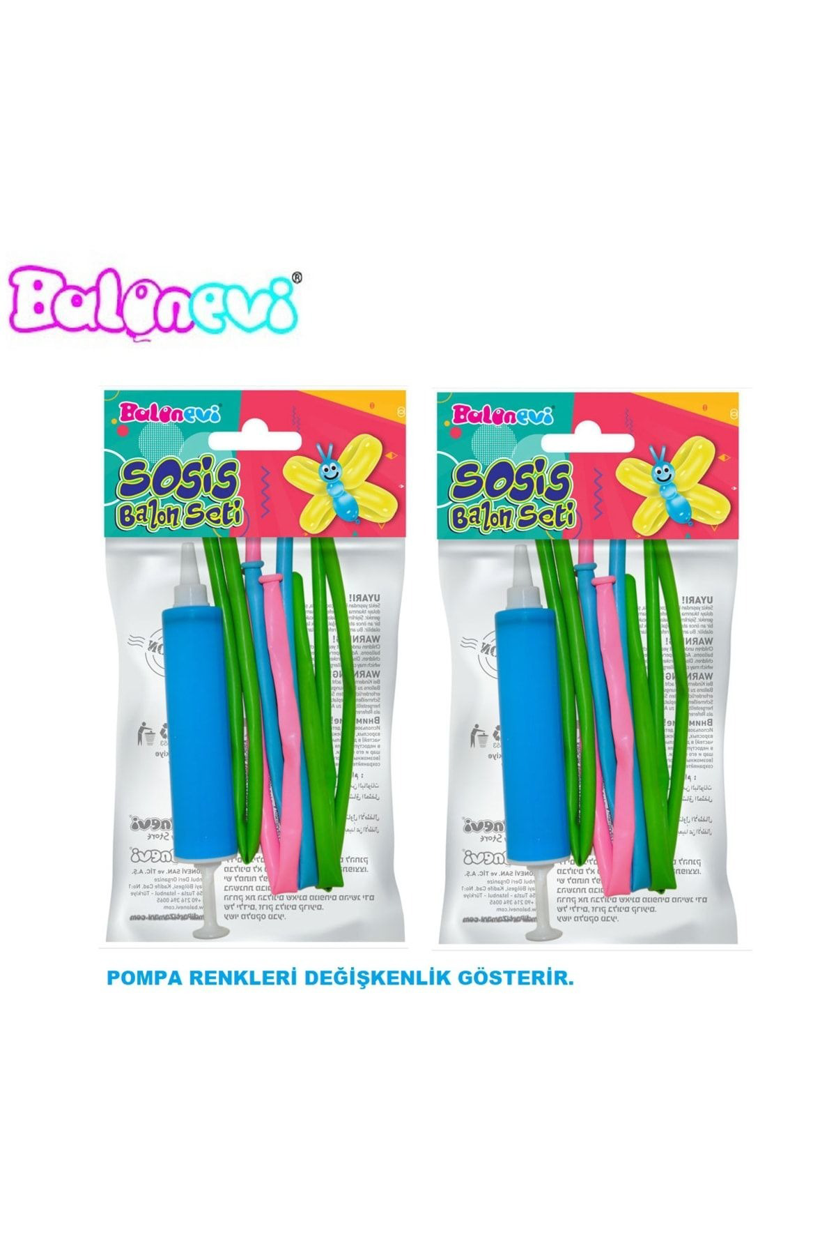 Oyuncak Store Sosis Balon Seti