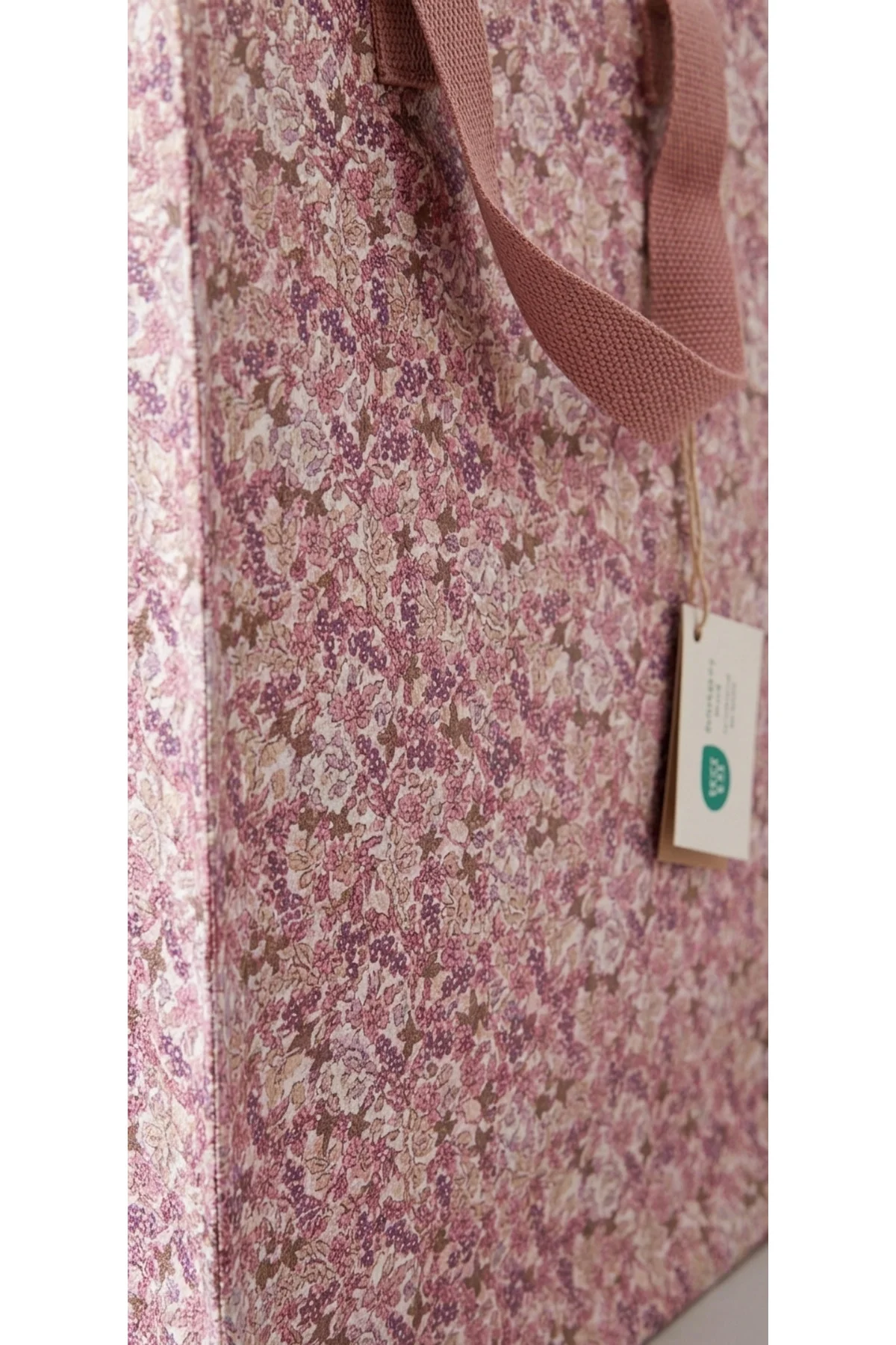 Sostrene Grene Minimal Çiçekli Çok Amaçlı Alışveriş Çantası