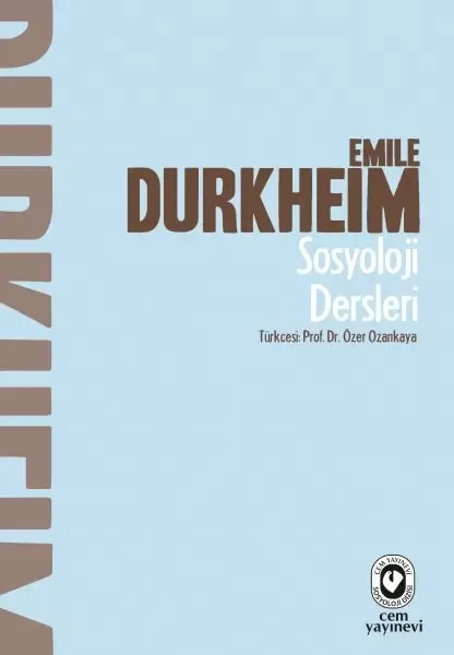 Sosyoloji Dersleri