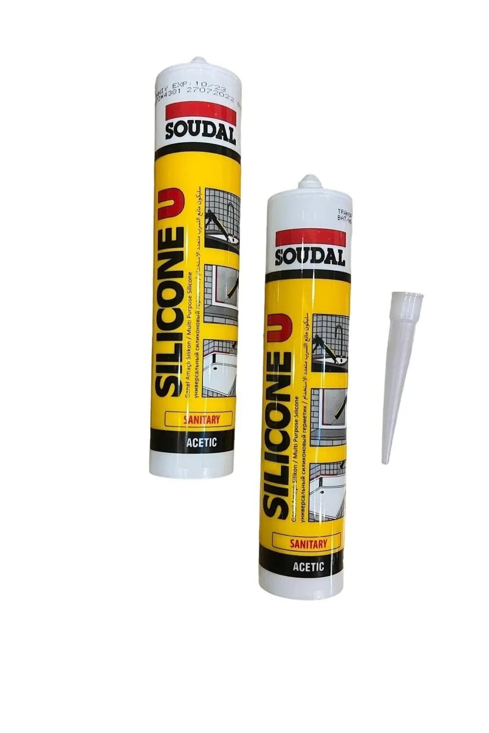 Soudal Şeffaf Silikon 1ad